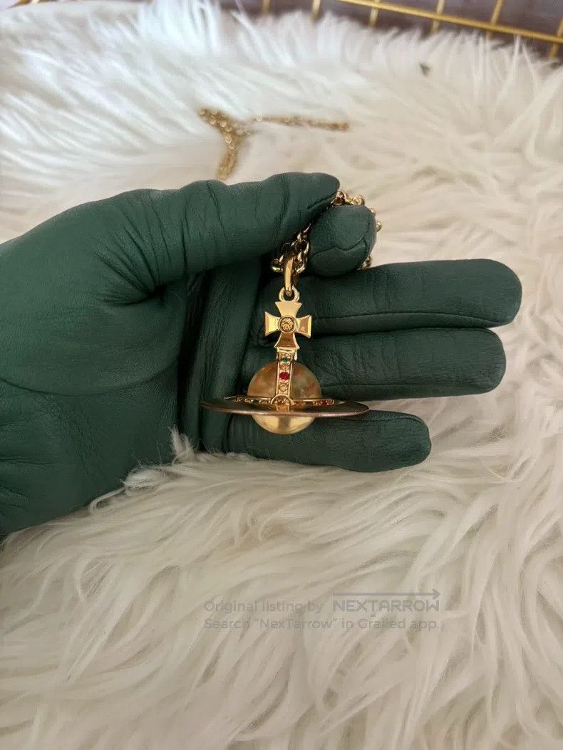 Vivienne Westwood Vivienne Westwood Large Gold Orb Necklace Size ONE SIZE - 1 Thumbnail