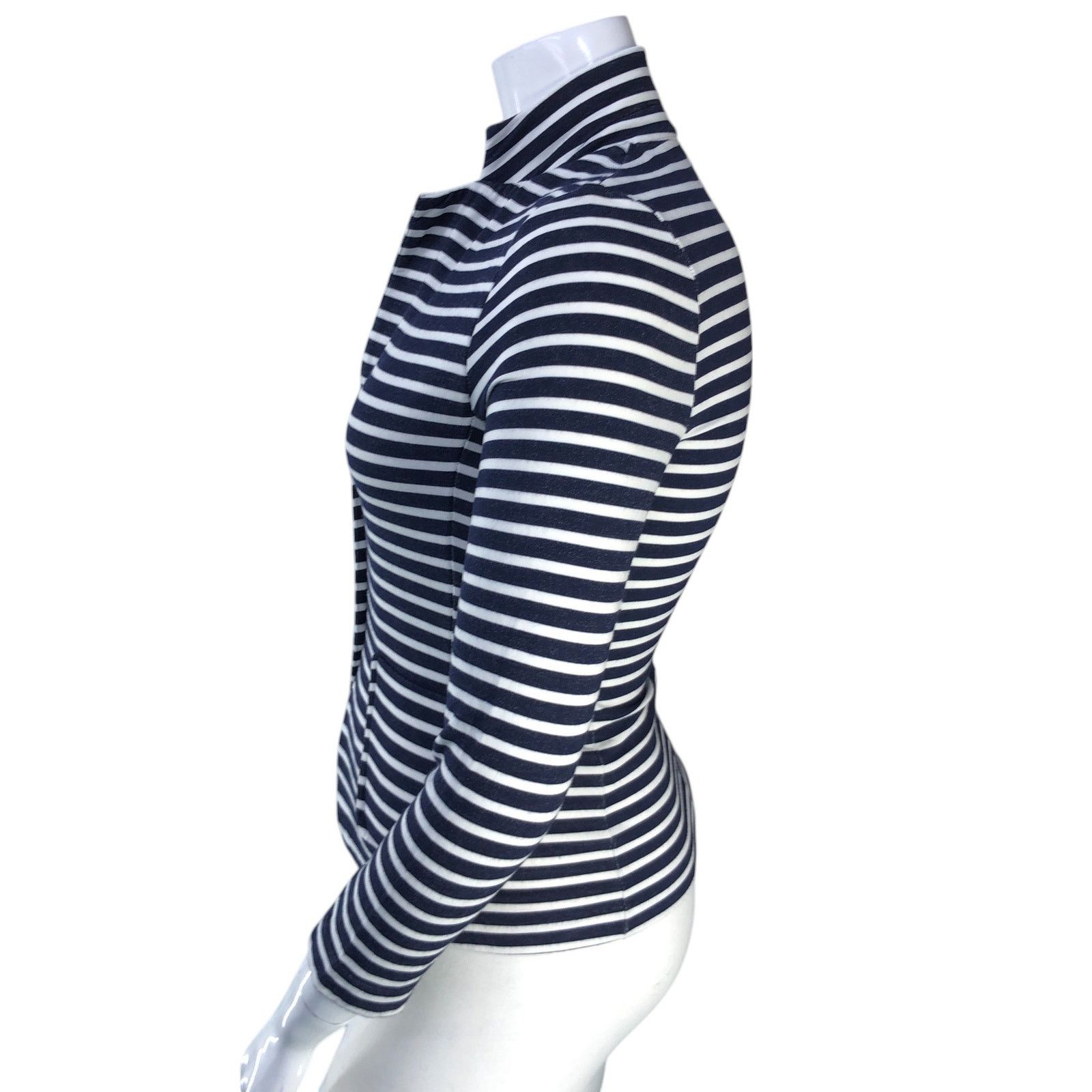MAJESTIC FILATURES Majestic Filatures Size 2 US M Blazer Soft Touch Striped Size M / US 6-8 / IT 42-44 - 5 Thumbnail