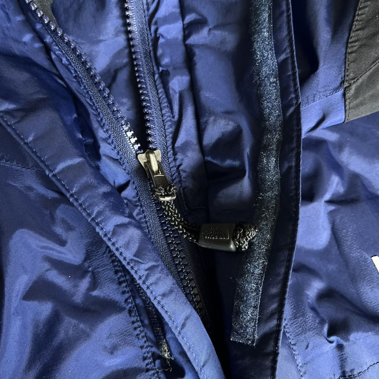 Goretex × The North Face × Vintage Vintage 90s The North Face Gore-Tex Blue Black Parka Jacket Size US L / EU 52-54 / 3 - 9 Thumbnail