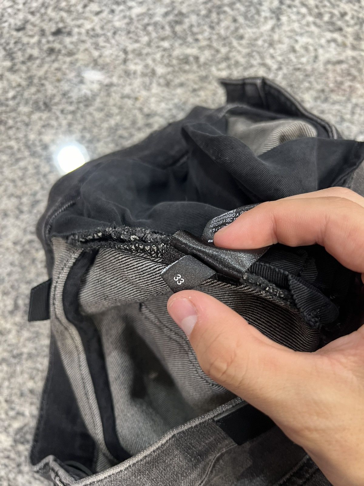 Amiri Amiri Jean Black Size US 33 - 8 Thumbnail