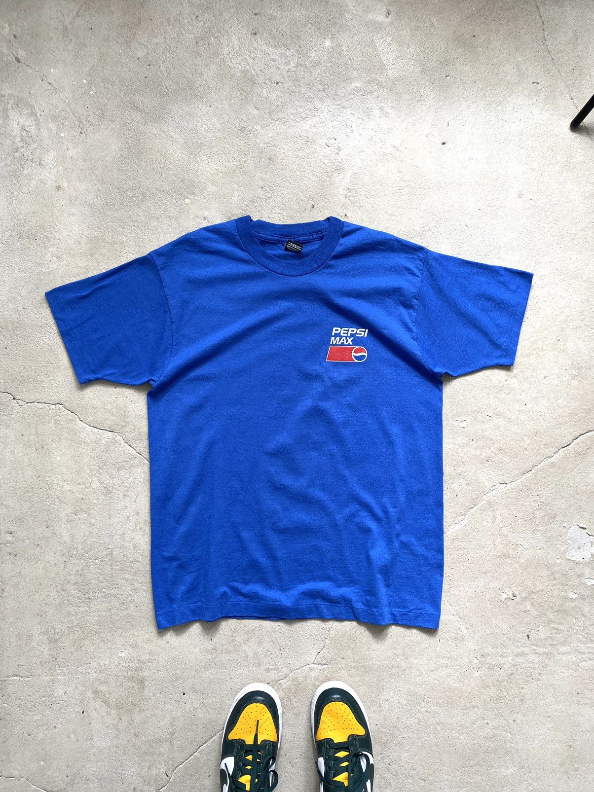 Band Tees 80’s Vintage Pepsi Max T Shirt Y2K Retro Size US XL / EU 56 / 4 - 1 Thumbnail