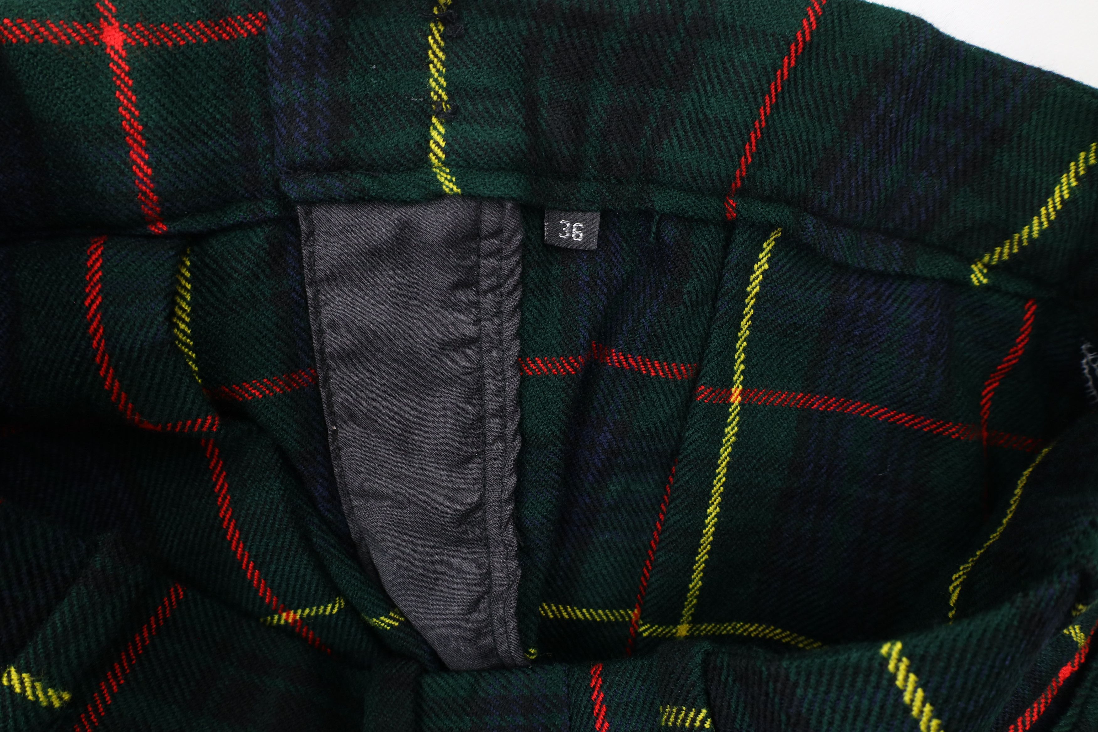 Vintage Vintage 90s Streetwear Knit Golf Chino Pants Rainbow Plaid Size US 36 / EU 52 - 9 Thumbnail