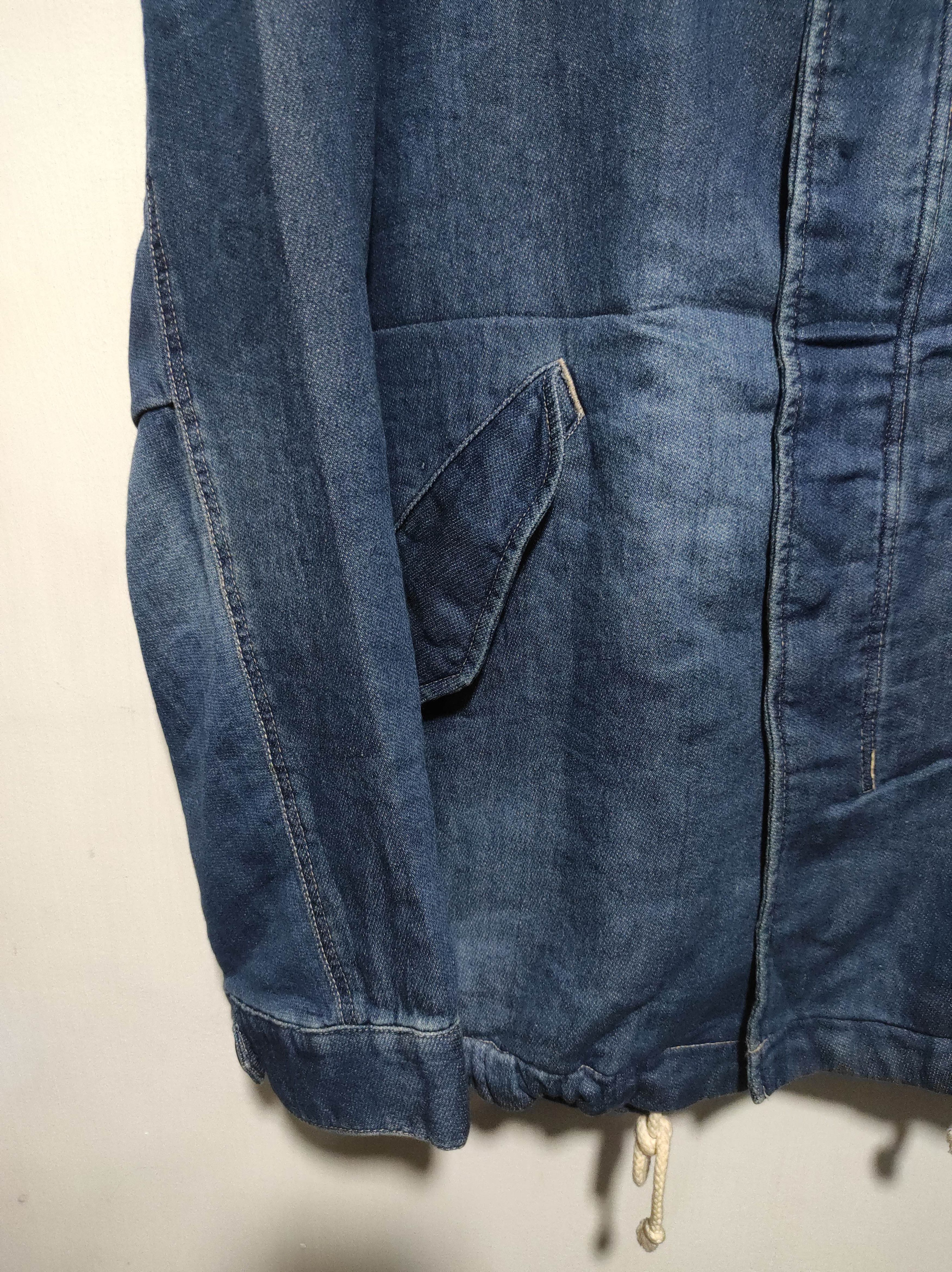 Japanese Brand Purple & Yellow Denim Zip Fur Hoodie Ifsixwasnine Lgb Style Size US L / EU 52-54 / 3 - 5 Thumbnail
