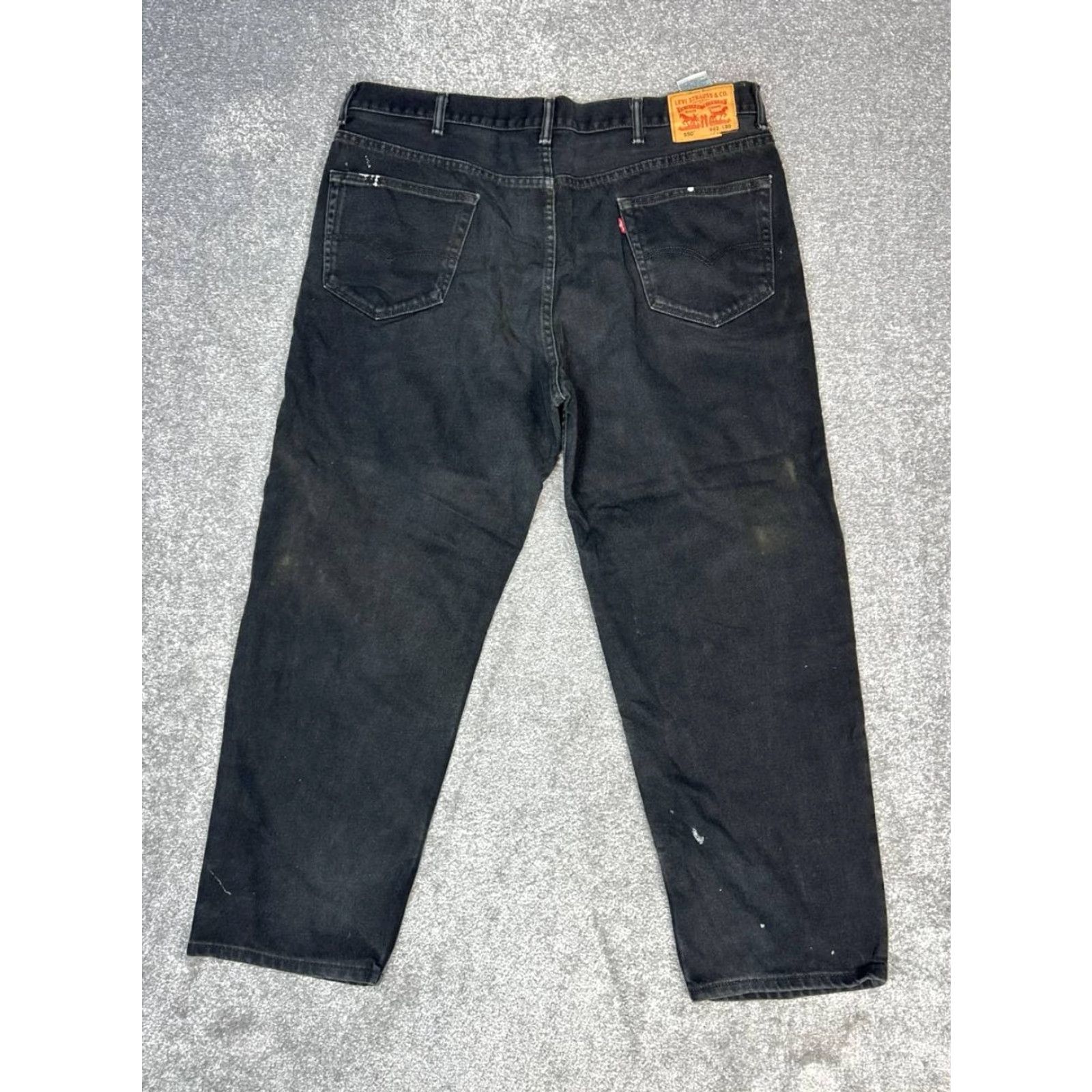 Levi's Levi's 550 Jeans Men Relaxed Straight 42 Blue Denim Cotton High Rise 40x29 Vintage: No 5-Pocket Style City Preppy Size US 42 / EU 58 - 2 Thumbnail