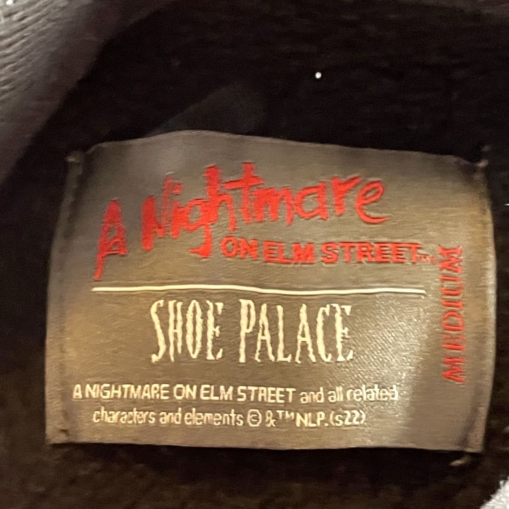 Palace A Nightmare On Elm Street Hoodie Mens M Shoe Palace Black Pullover Freddy Kreuger Size US M / EU 48-50 / 2 - 4 Thumbnail