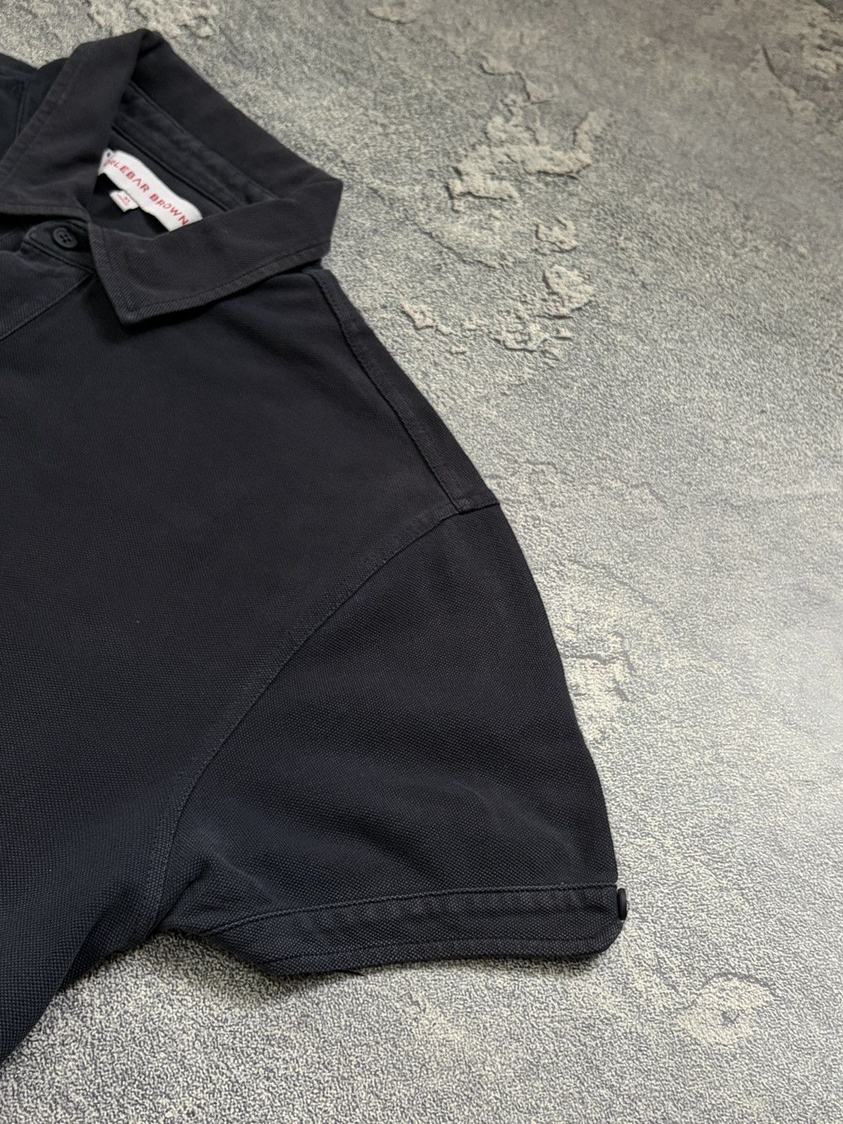 Orlebar Brown Orlebar Brown Navy Blue Terry Polo Shirt Cotton Pique XL Size US XL / EU 56 / 4 - 5 Thumbnail