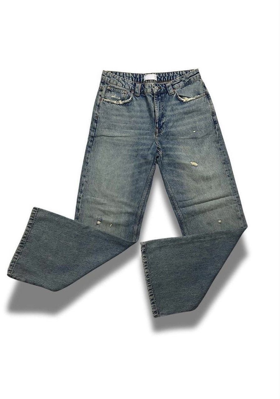 Designer Denim Baggy Jeans Blue Size US 32 / EU 48 - 2 Thumbnail