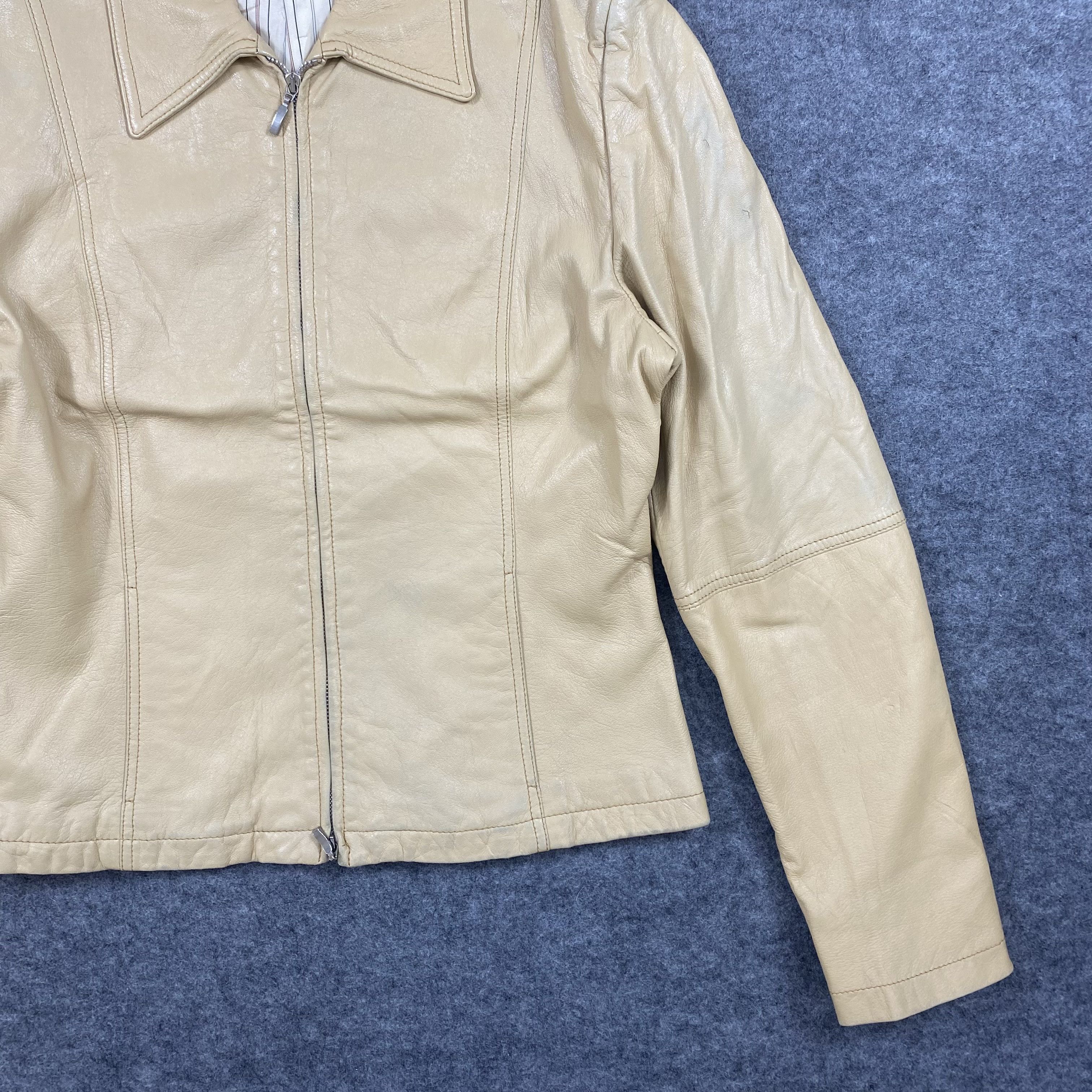 Branded Leather VINTAGE MAX AND CO. LEATHER JACKET-J639 Size US S / EU 44-46 / 1 - 5 Thumbnail