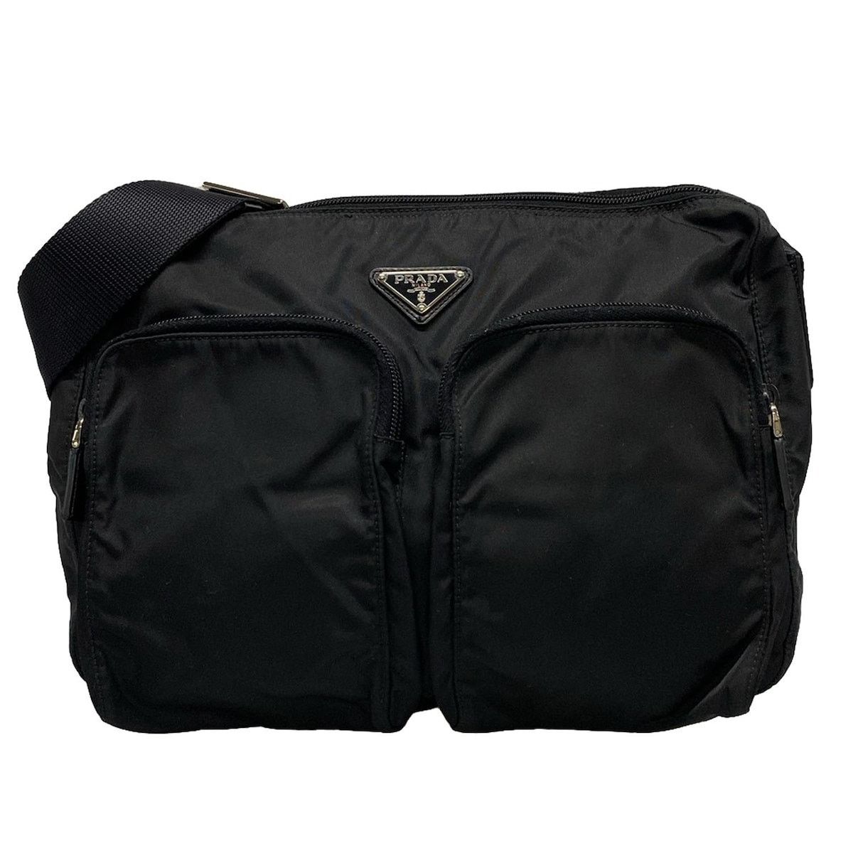 Prada PRADA Triangle Logo Shoulder Bag Size ONE SIZE - 1 Thumbnail