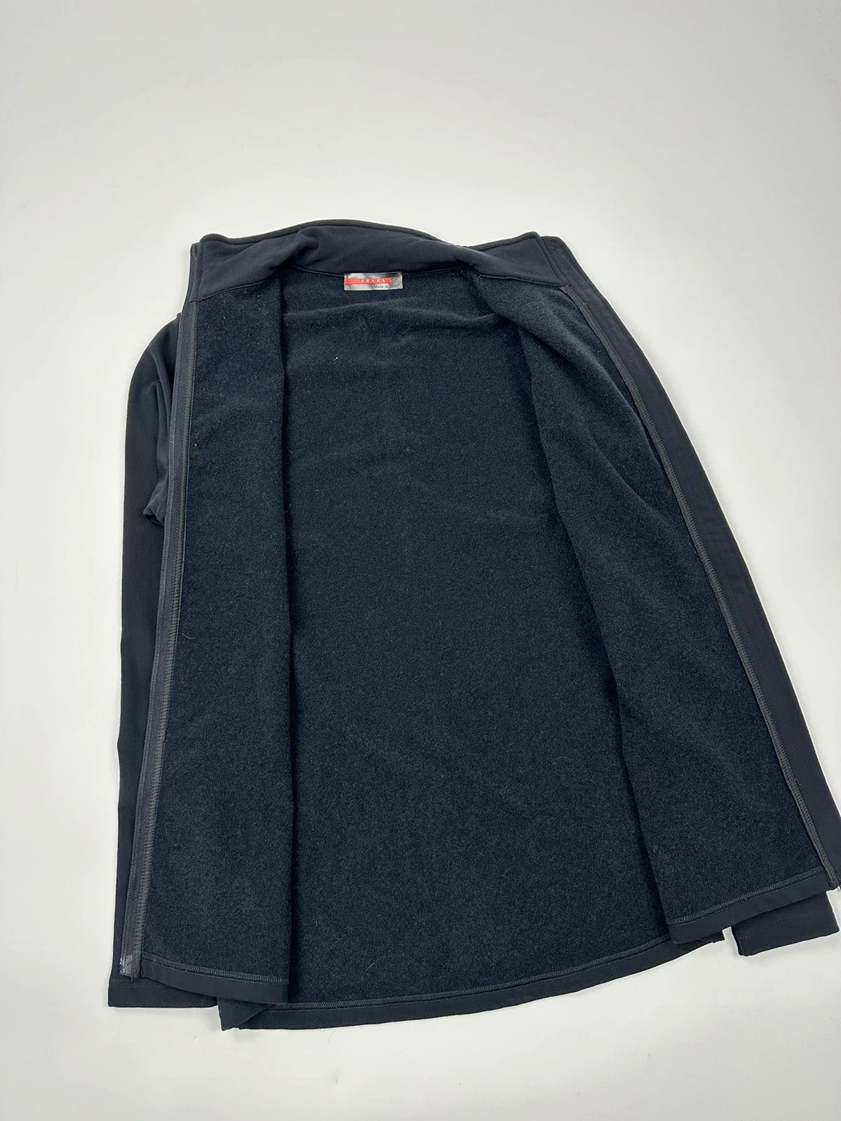 Prada Prada Sport FW1999 Nylon Fleece Black Zip Up Size S / US 4 / IT 40 - 7 Thumbnail