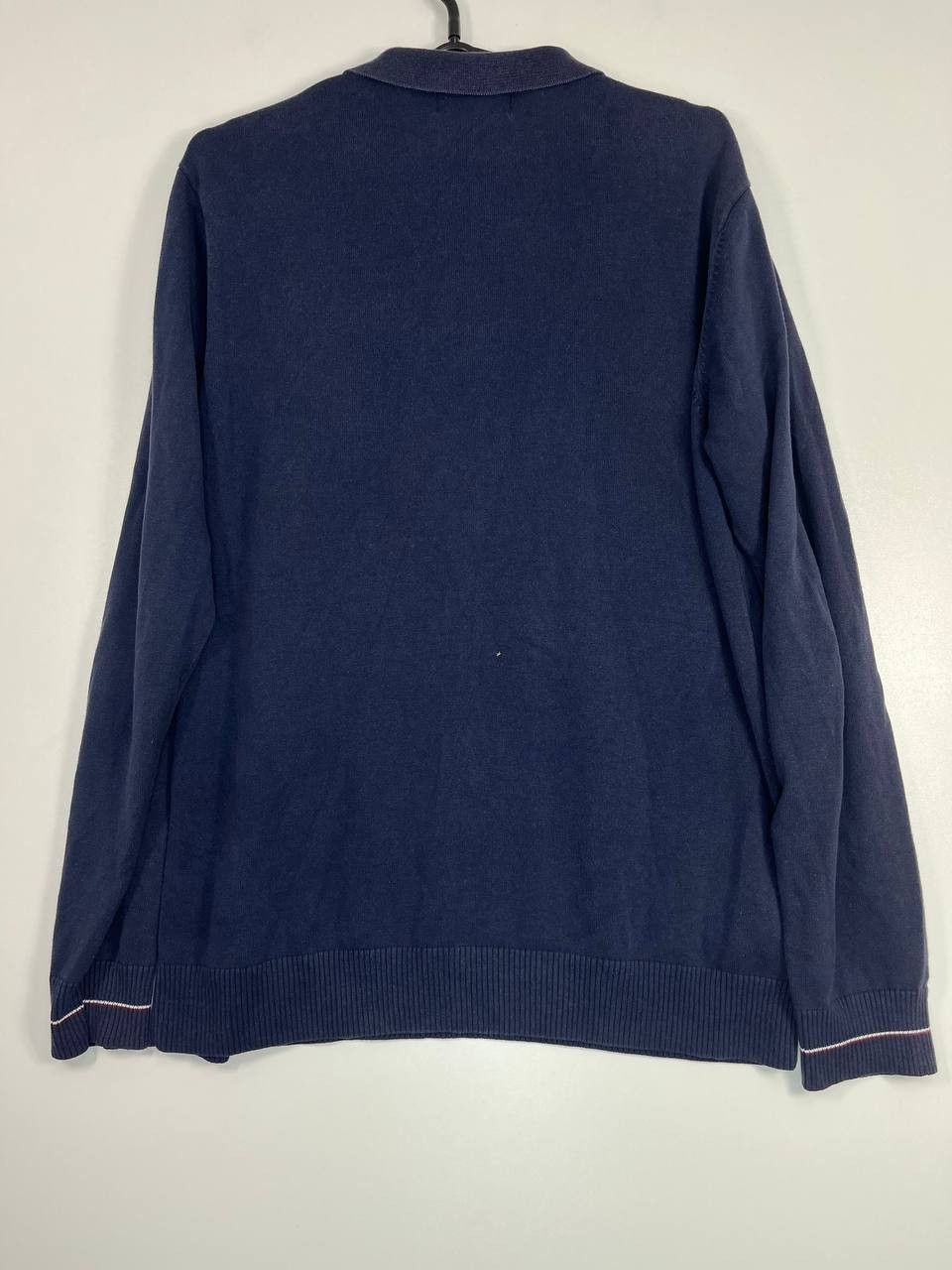 Fred Perry Fred Perry Long Sleeve Polo Shirt Knit Navy Mens Size M Size US M / EU 48-50 / 2 - 6 Thumbnail