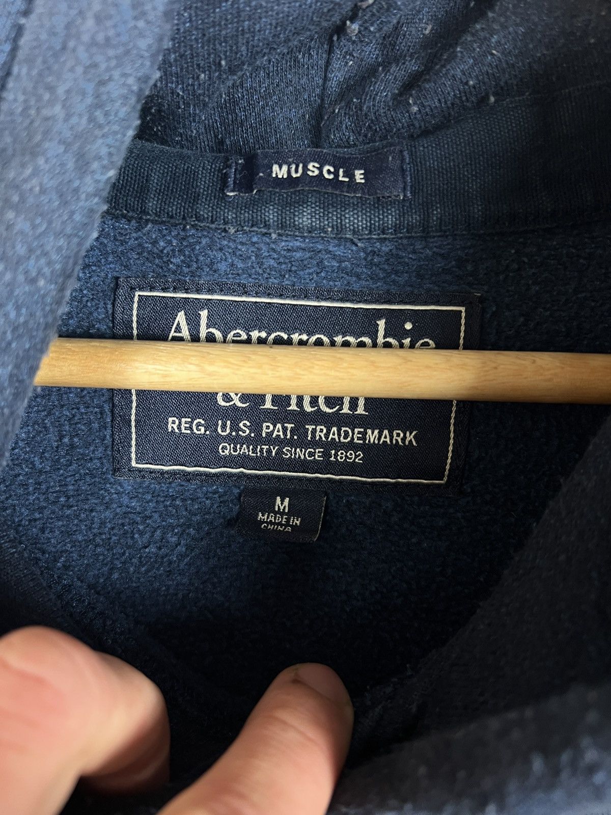 Abercrombie & Fitch Vintage Abercrombie Fitch Baggy Hoodie Y2K Size US M / EU 48-50 / 2 - 4 Thumbnail