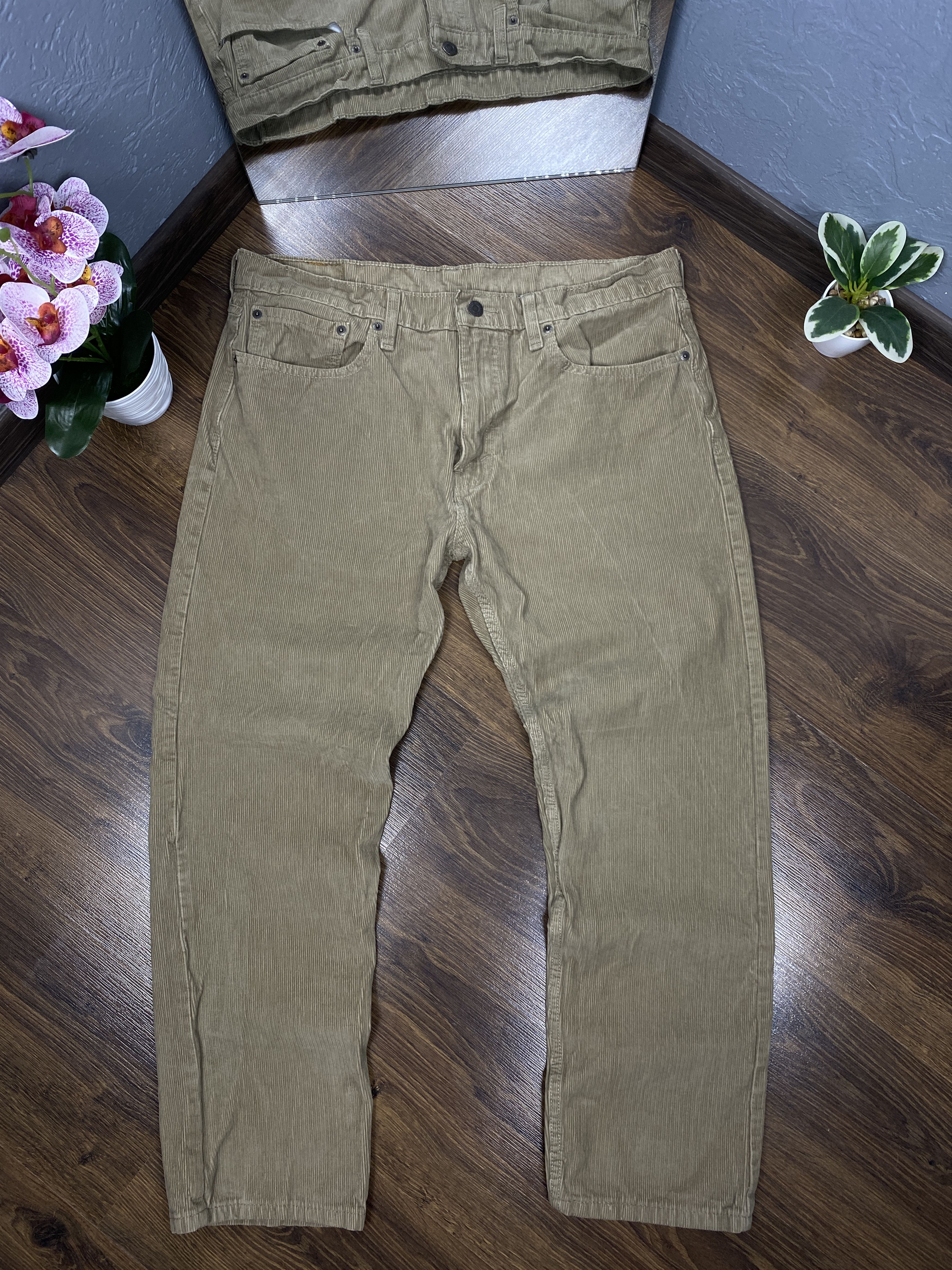 Levi's Levi's 502 Vintage Mens Corduroy Denim Pants Size US 36 / EU 52 - 4 Thumbnail