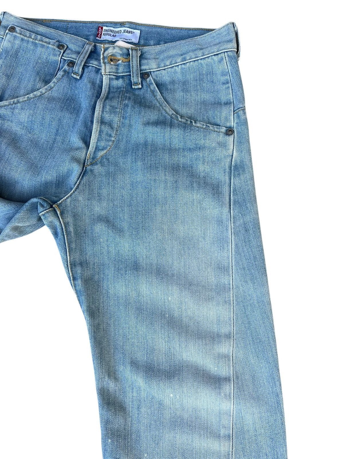Levi's 2000 Levi’s Engineered Regular ade Mud Denim Poem Jeans Size US 29 - 11 Thumbnail