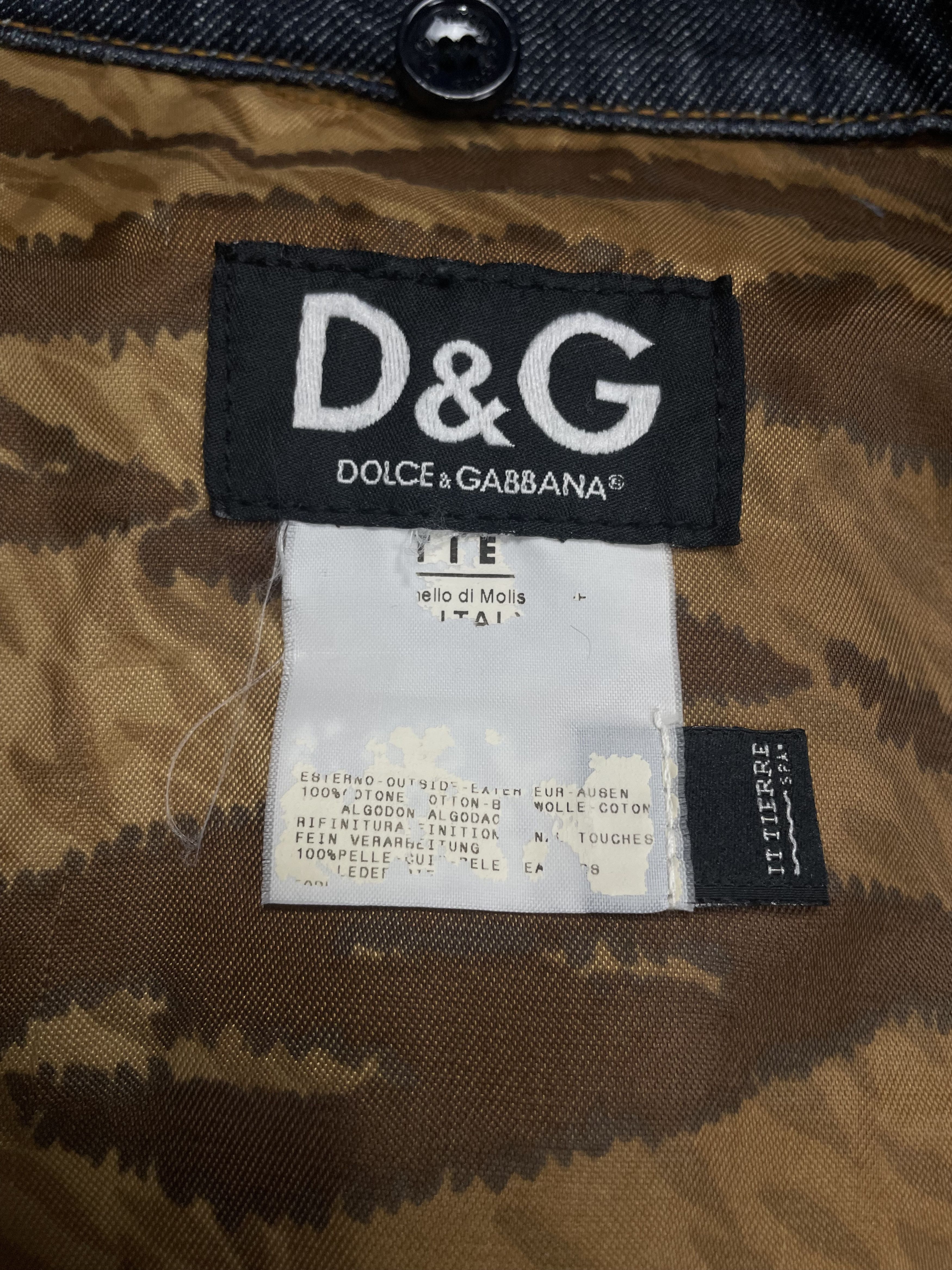 Dolce & Gabbana Dolce And Gabbana Casual Jacket New Money Style Size L-M Size L / US 10 / IT 46 - 7 Thumbnail