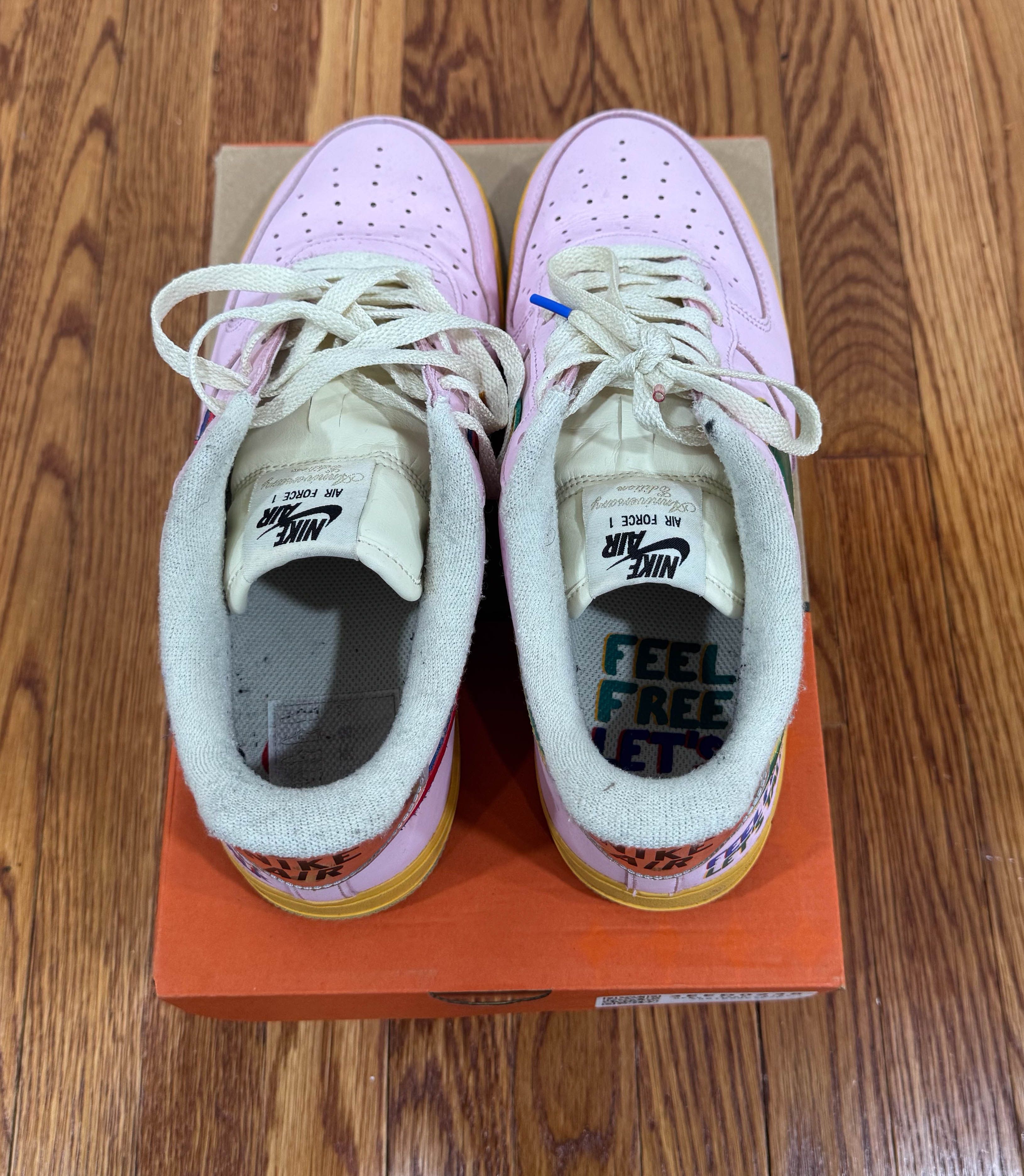 Nike Nike Air Force 1 Feel Free Let's Talk Size US 10.5 / EU 43-44 - 5 Thumbnail