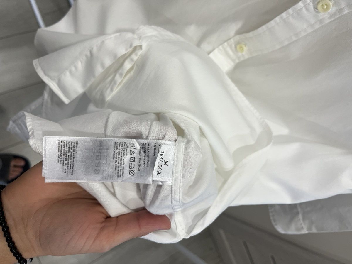 Allsaints Allsaints Shirt Short Sleeve Logo White Size US M / EU 48-50 / 2 - 6 Thumbnail