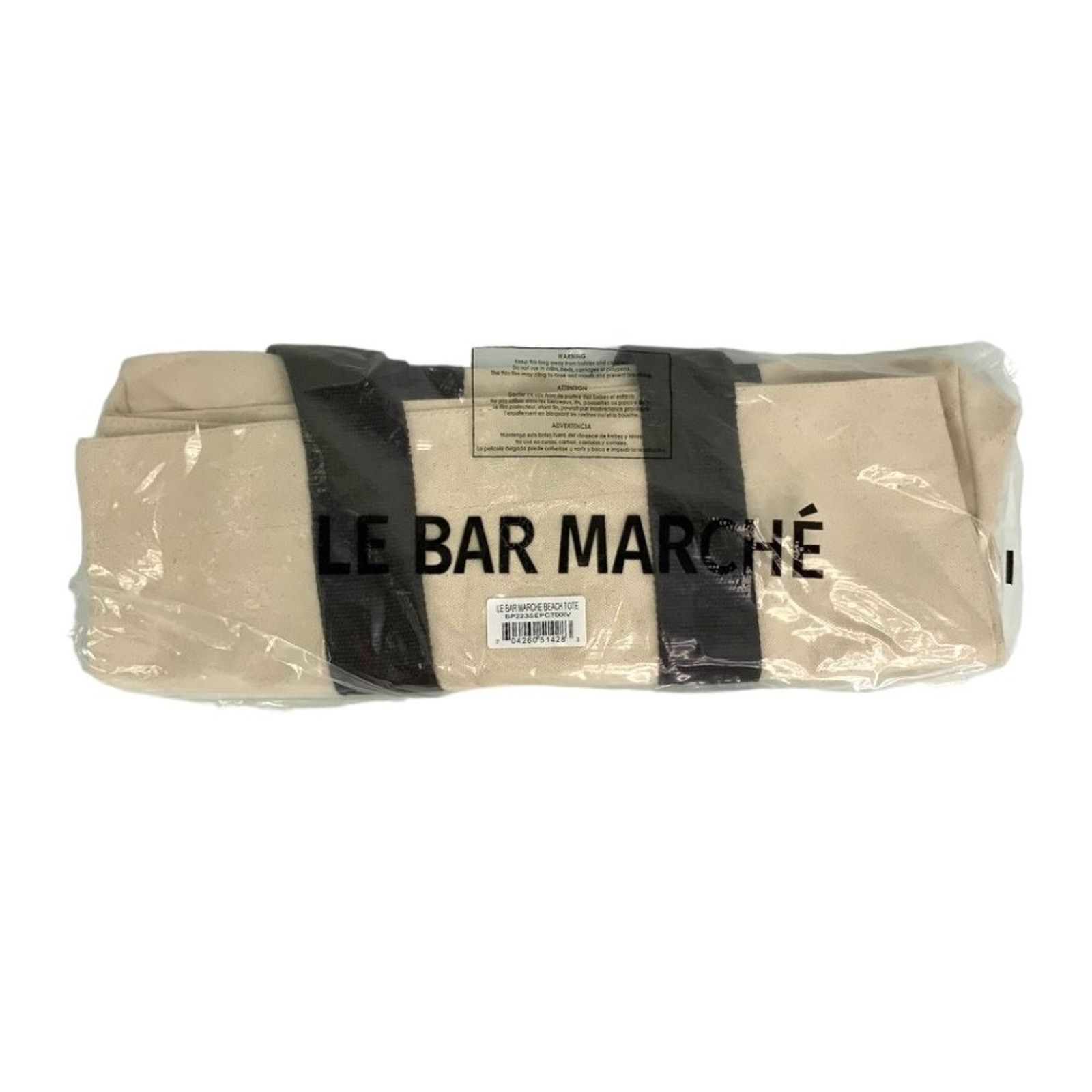 Other Le Bar Marche La Plage Tote Canvas NWT $175 MSRP Size ONE SIZE - 4 Thumbnail