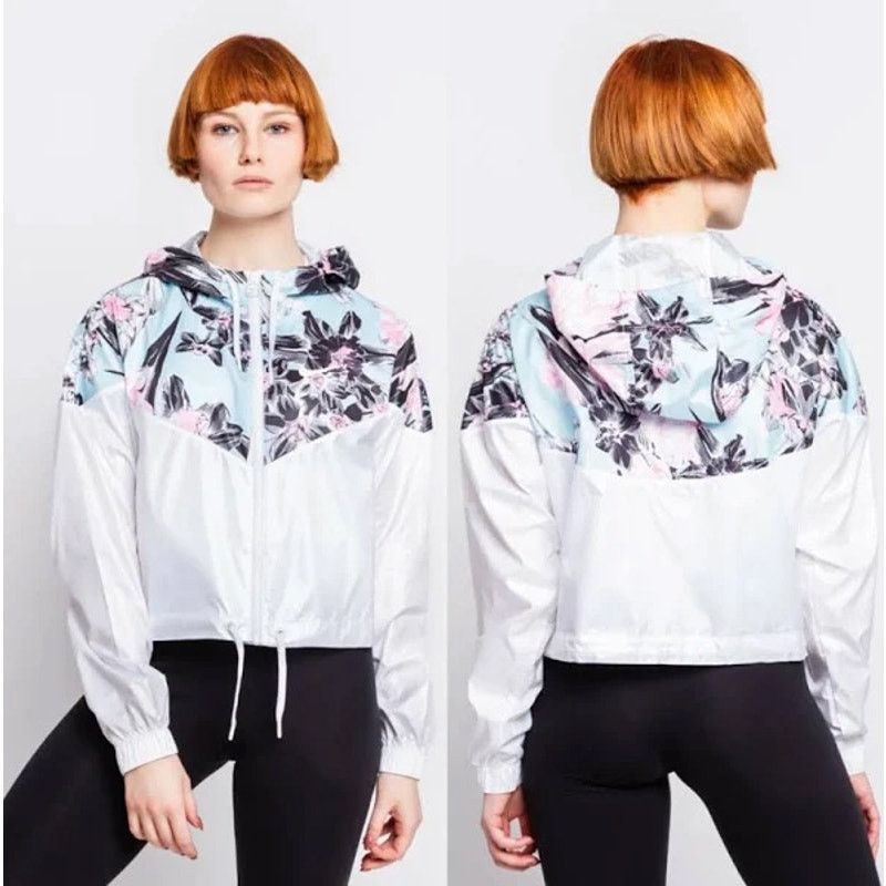Nike Nike Womens Sportswear Windrunner Cropped Windbreaker Jacket Size M / US 6-8 / IT 42-44 - 1 Thumbnail