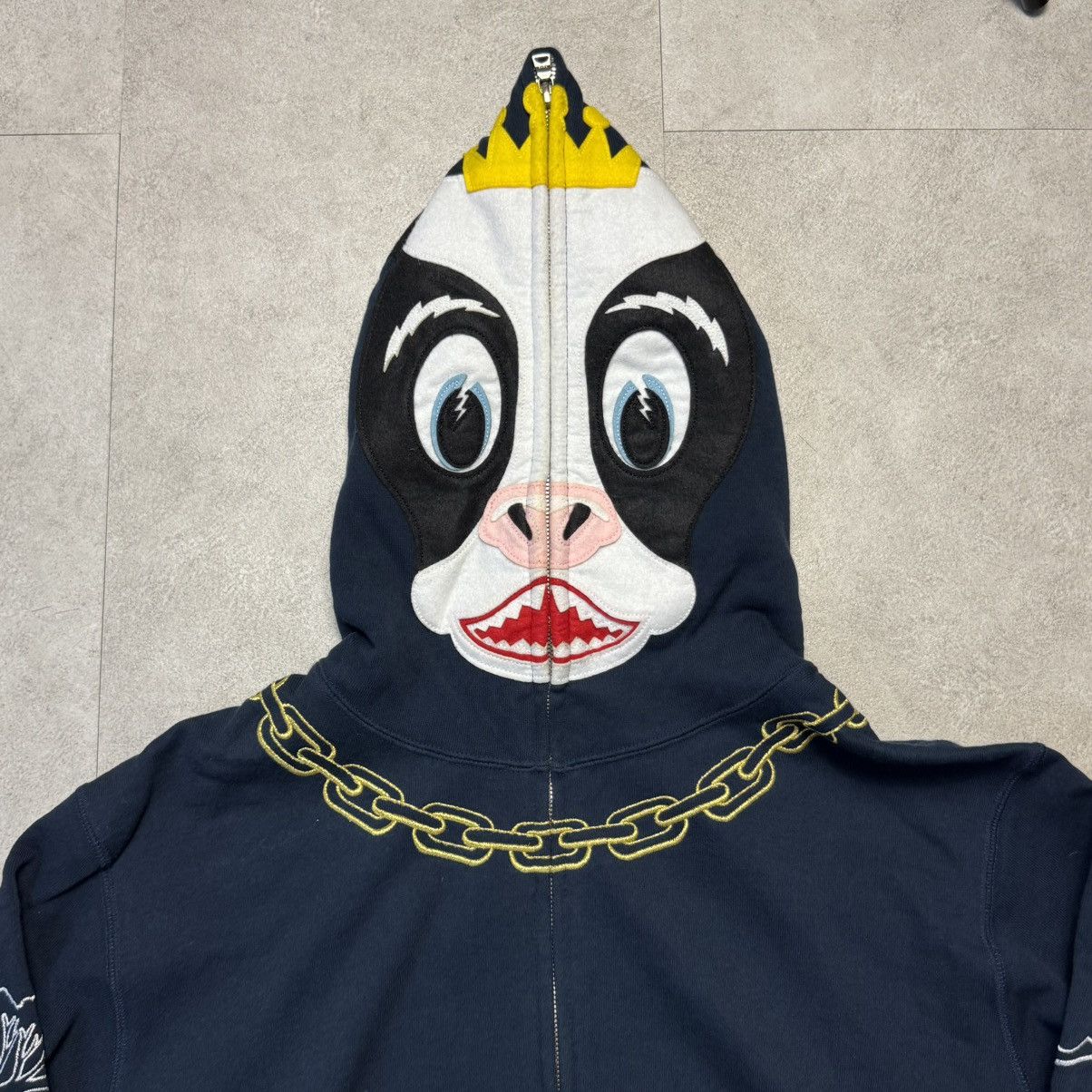 Bape Bape Holstein Cow Full Zip Shark Hoodie Size US M / EU 48-50 / 2 - 2 Thumbnail