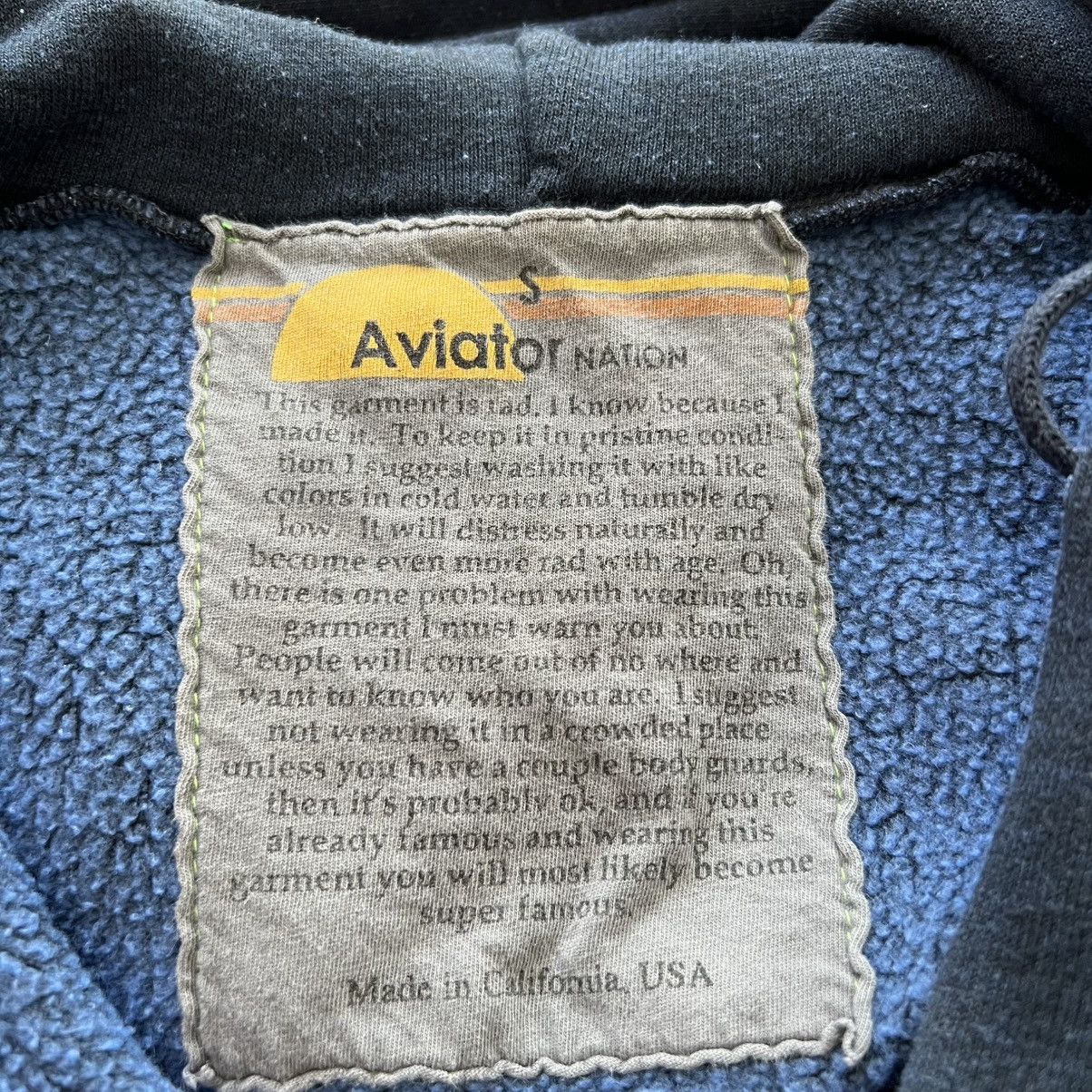 Aviator Nation Aviator Nation Teal Ombre V Neck Hoodie Size S Size S / US 4 / IT 40 - 8 Thumbnail