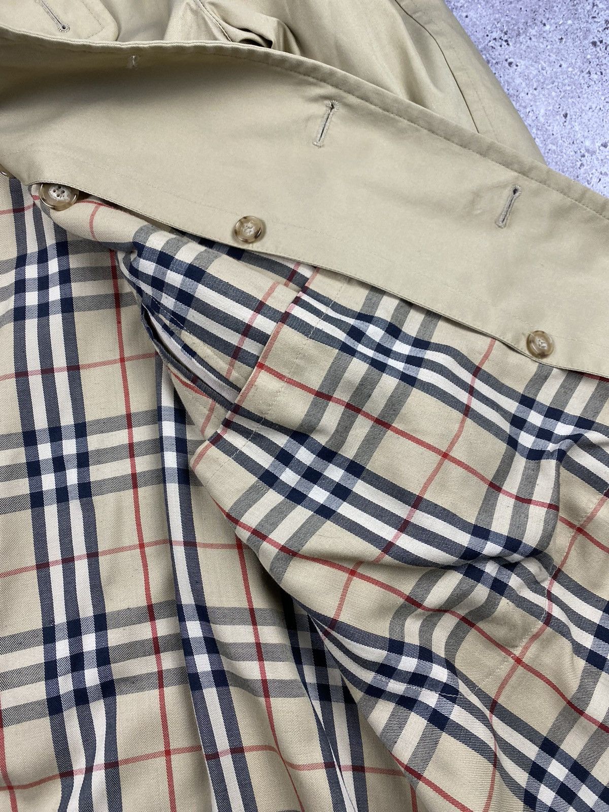 Burberry Vintage Burberry STYLE trench coat beige full novacheck Size US XL / EU 56 / 4 - 13 Thumbnail