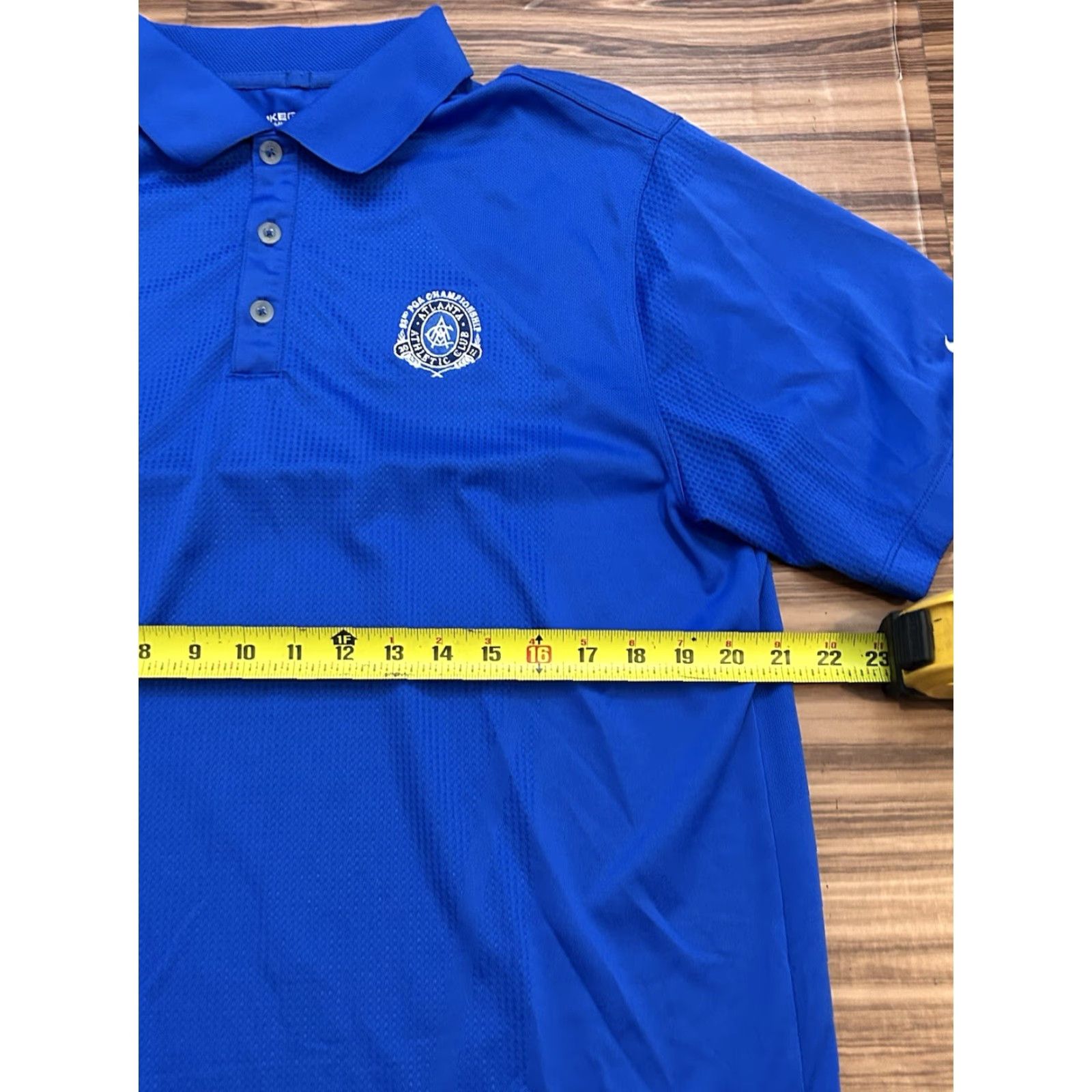 Nike Nike Golf Polo Mens L Blue 93rd PGA Championship AAC 2011 Golf Shirt Size US L / EU 52-54 / 3 - 4 Thumbnail