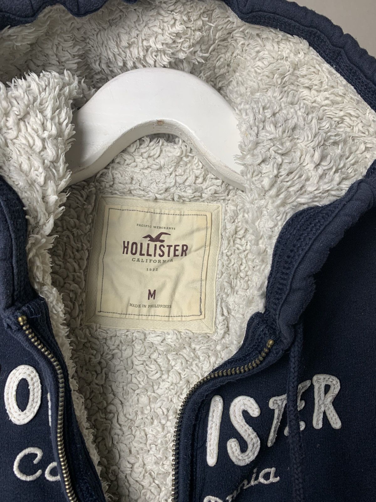 Japanese Brand Hollister Faux Fur Hoodie ifsixwasnine LGB goa styled Size US M / EU 48-50 / 2 - 4 Thumbnail
