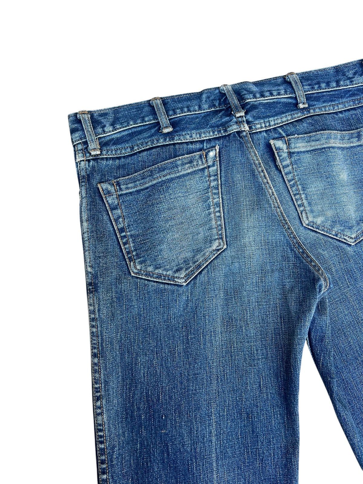 Vintage Vintage Cosmic Wonder Japan Dirty Mud Denim Flare Jeans Size US 32 / EU 48 - 13 Thumbnail
