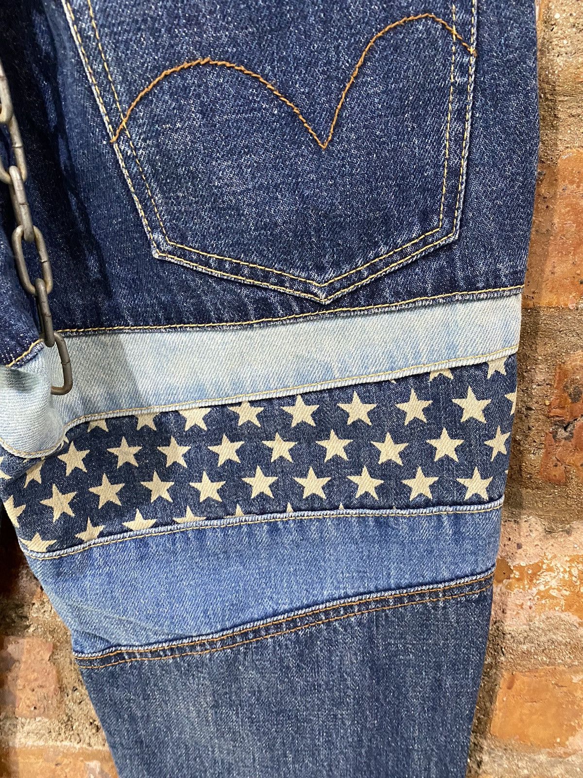 Hysteric Glamour 2000s Hysteric American Flag denim Flare Size US 30 / EU 46 - 13 Thumbnail