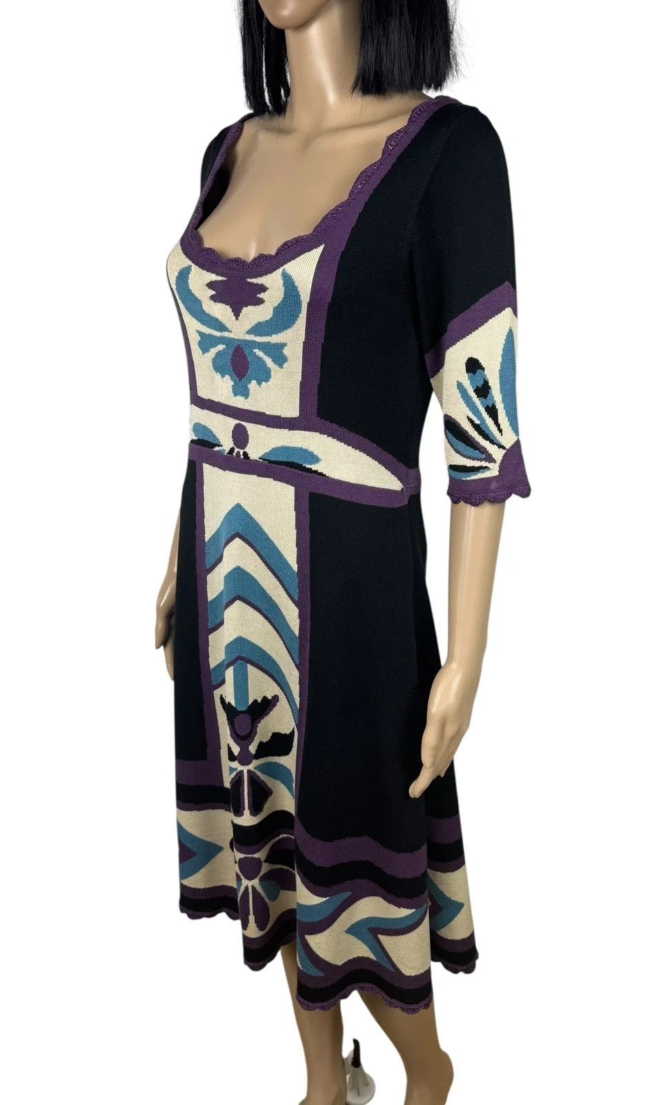 Temperley London Temperley London Silk Prinred Dress size UK12 US8 Size M / US 6-8 / IT 42-44 - 7 Thumbnail