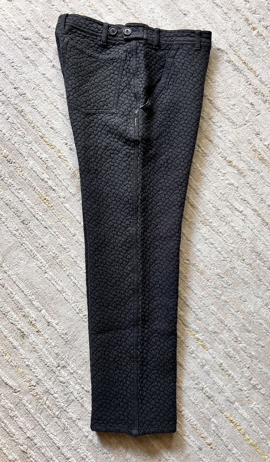 Comme des Garcons × Comme des Garcons Homme Comme des Garcons Jacquard Snake Scales Pattern Pants Size US 30 / EU 46 - 3 Thumbnail
