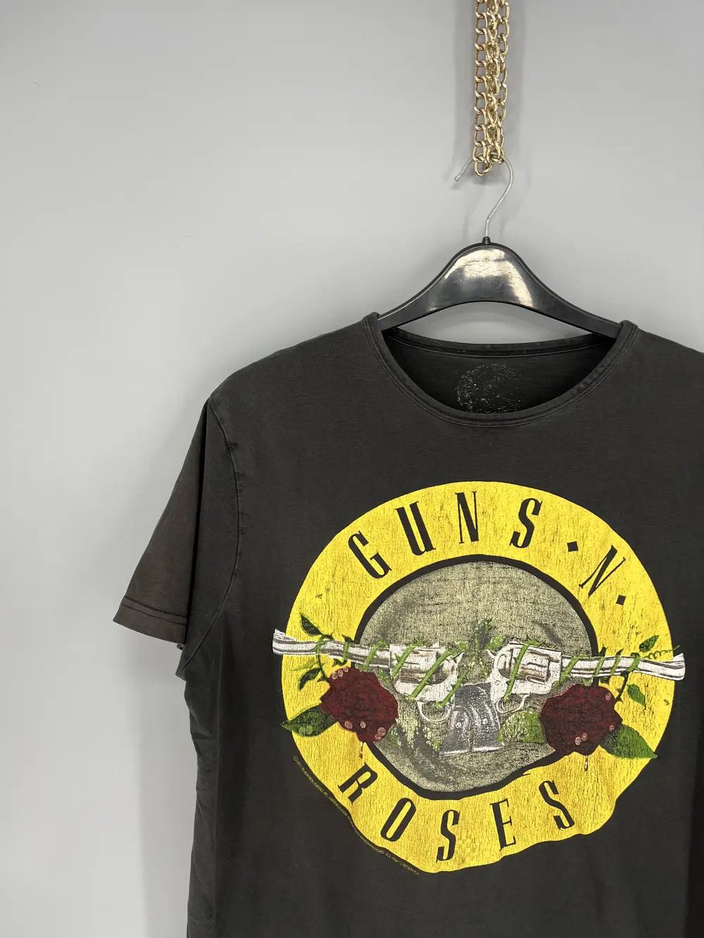Band Tees Vintage Guns N’ Roses 🌹 Big Logo Double Sided T-Shirt Size US XL / EU 56 / 4 - 5 Thumbnail
