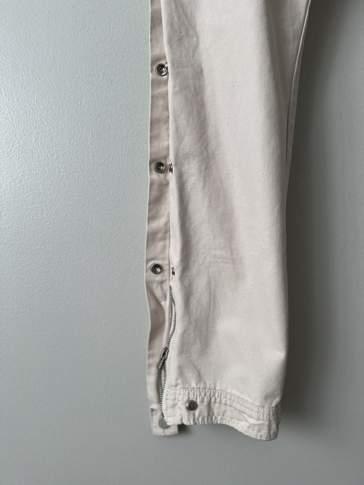 MNML MNML double knee jeans in off-white Size US 33 - 8 Thumbnail
