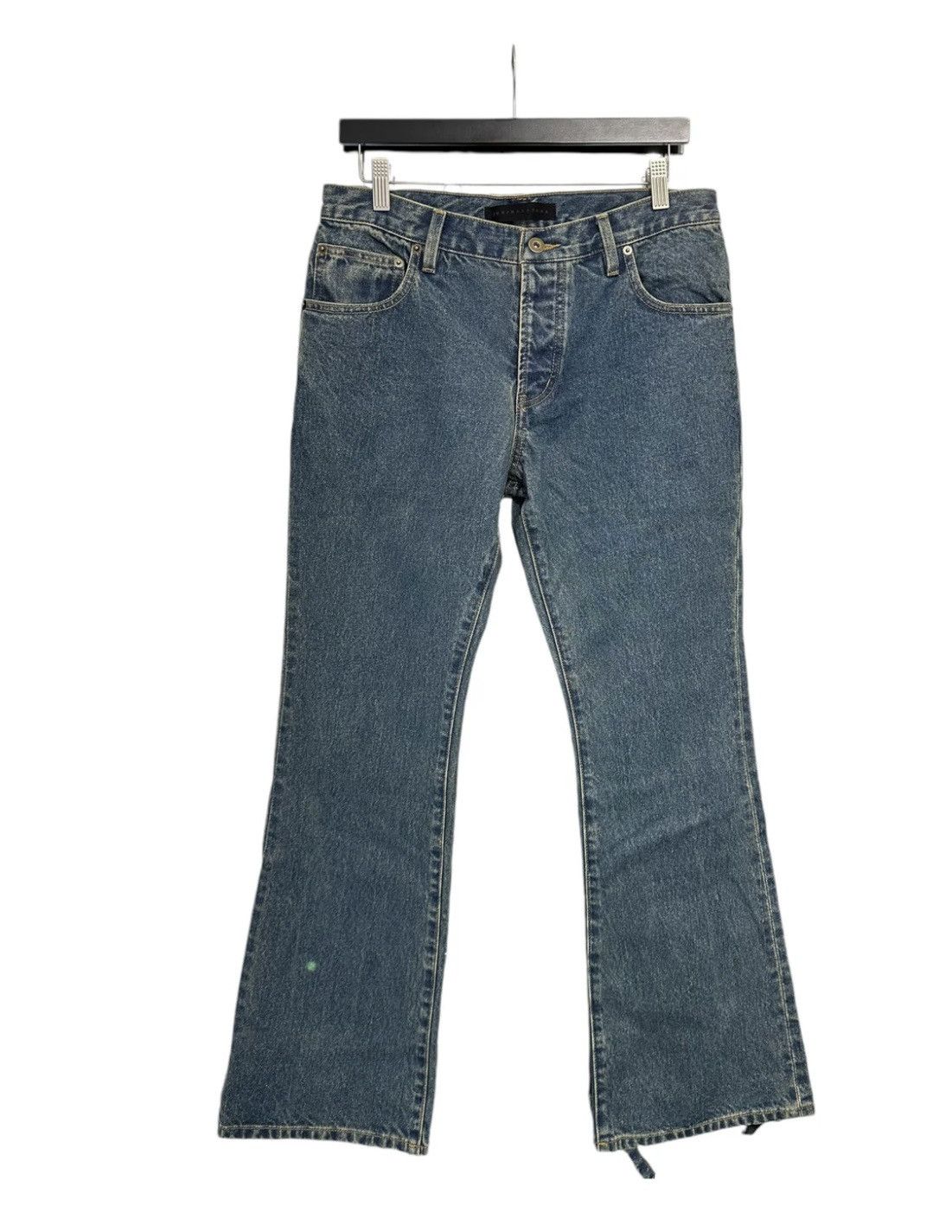 Japanese Brand Jun Nakayama FW24 Crash Denim Pants Indigo Size 28 Size US 28 / EU 44 - 1 Thumbnail