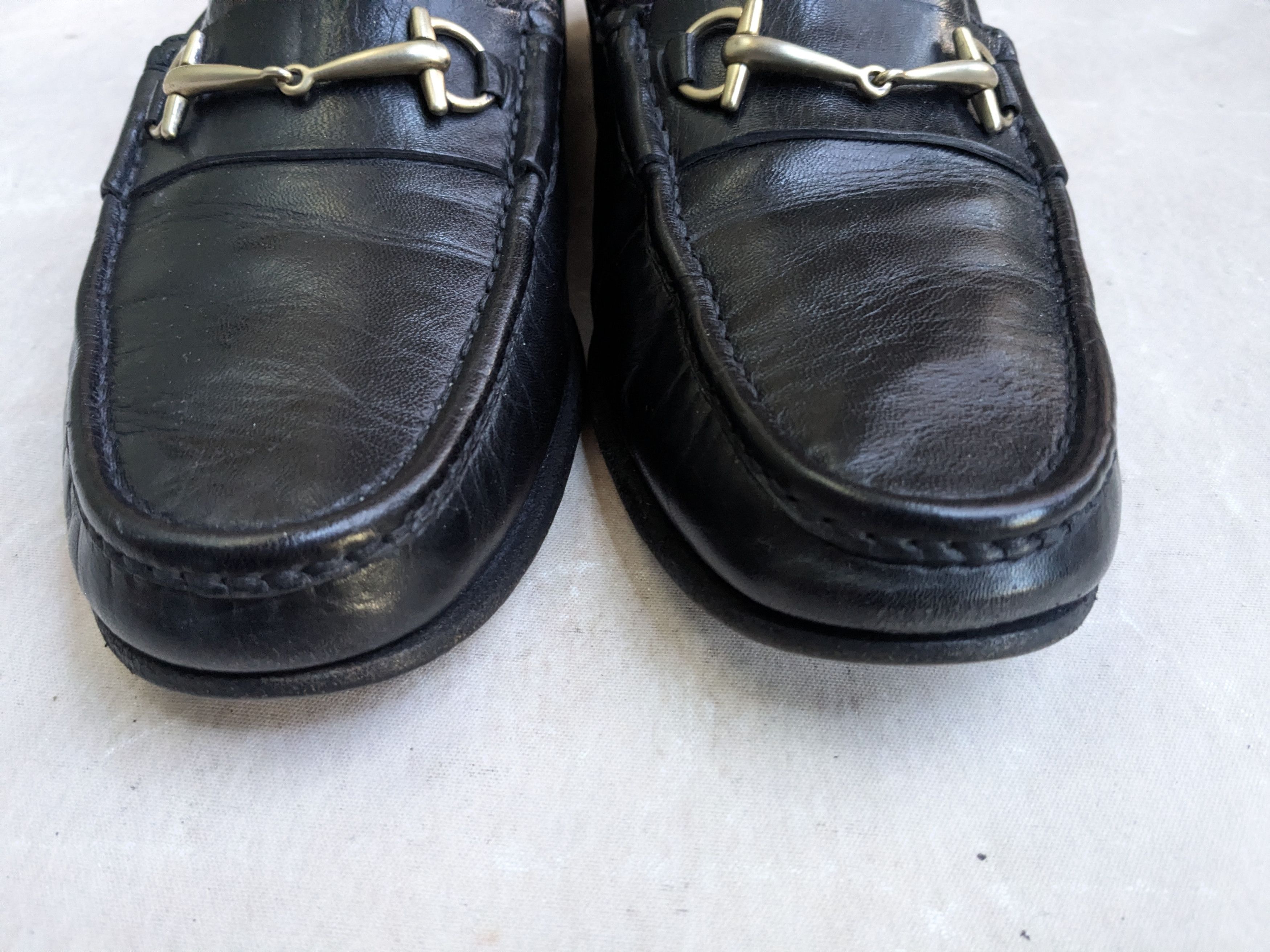 Gucci Gucci Horsebit Loafers Black Leather 9.5 Size US 9.5 / EU 42-43 - 4 Thumbnail