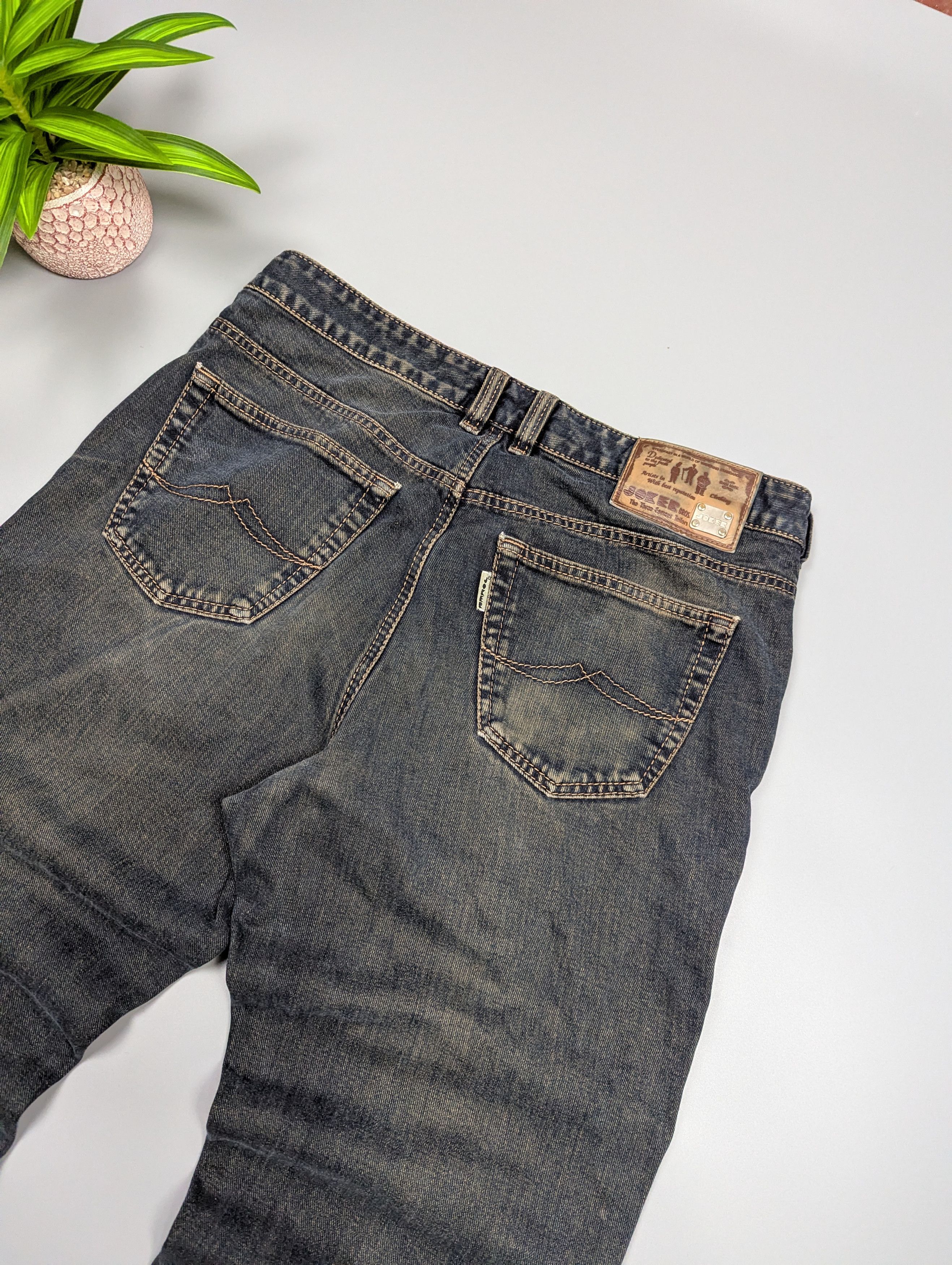 Vintage JOKER Vintage 90s Faded Distressed Straight Leg Jeans Size US 36 / EU 52 - 18 Thumbnail