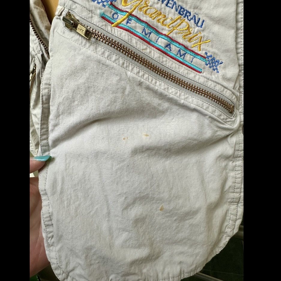 Other VINTAGE 1980s MIAMI GRAND PRIX F1 RACING JACKET LOWENBRAU Size US M / EU 48-50 / 2 - 6 Thumbnail
