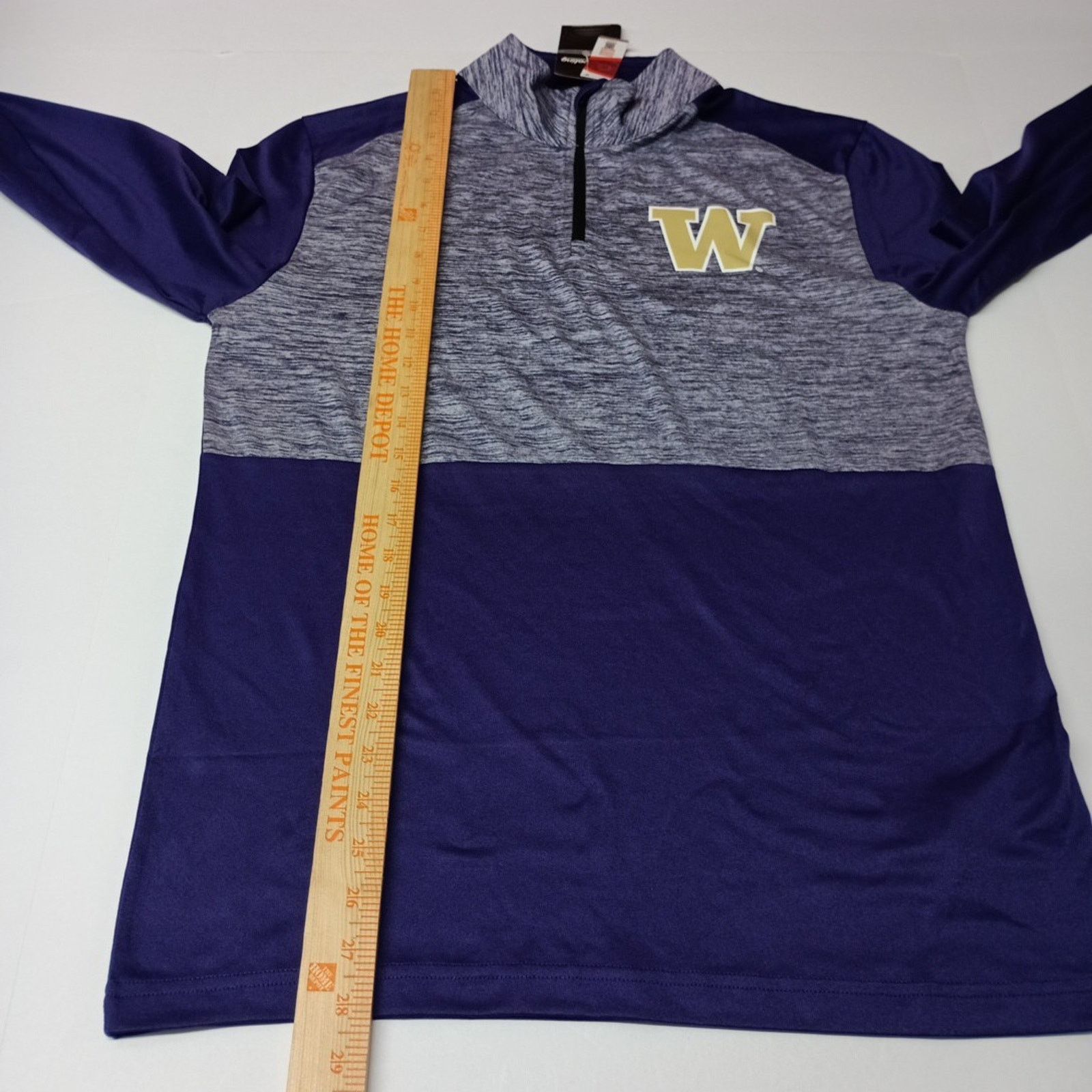 Other UW Washington Huskies Captivating Shirt Men M Purple 1/4 Zip Size US M / EU 48-50 / 2 - 6 Thumbnail