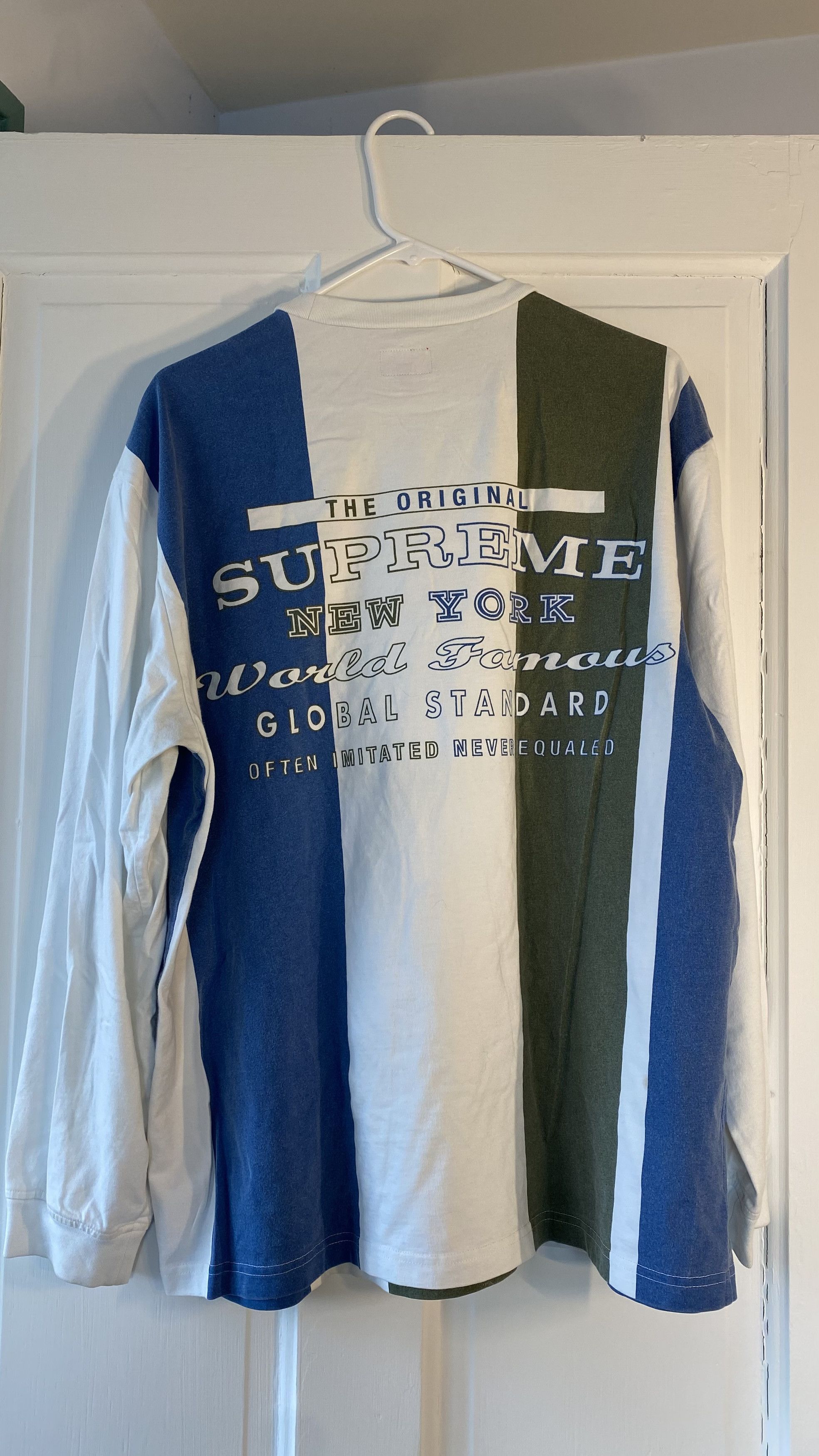 Supreme Supreme Global Standard Long-Sleeve Top 'Natural' Large Size US L / EU 52-54 / 3 - 2 Thumbnail