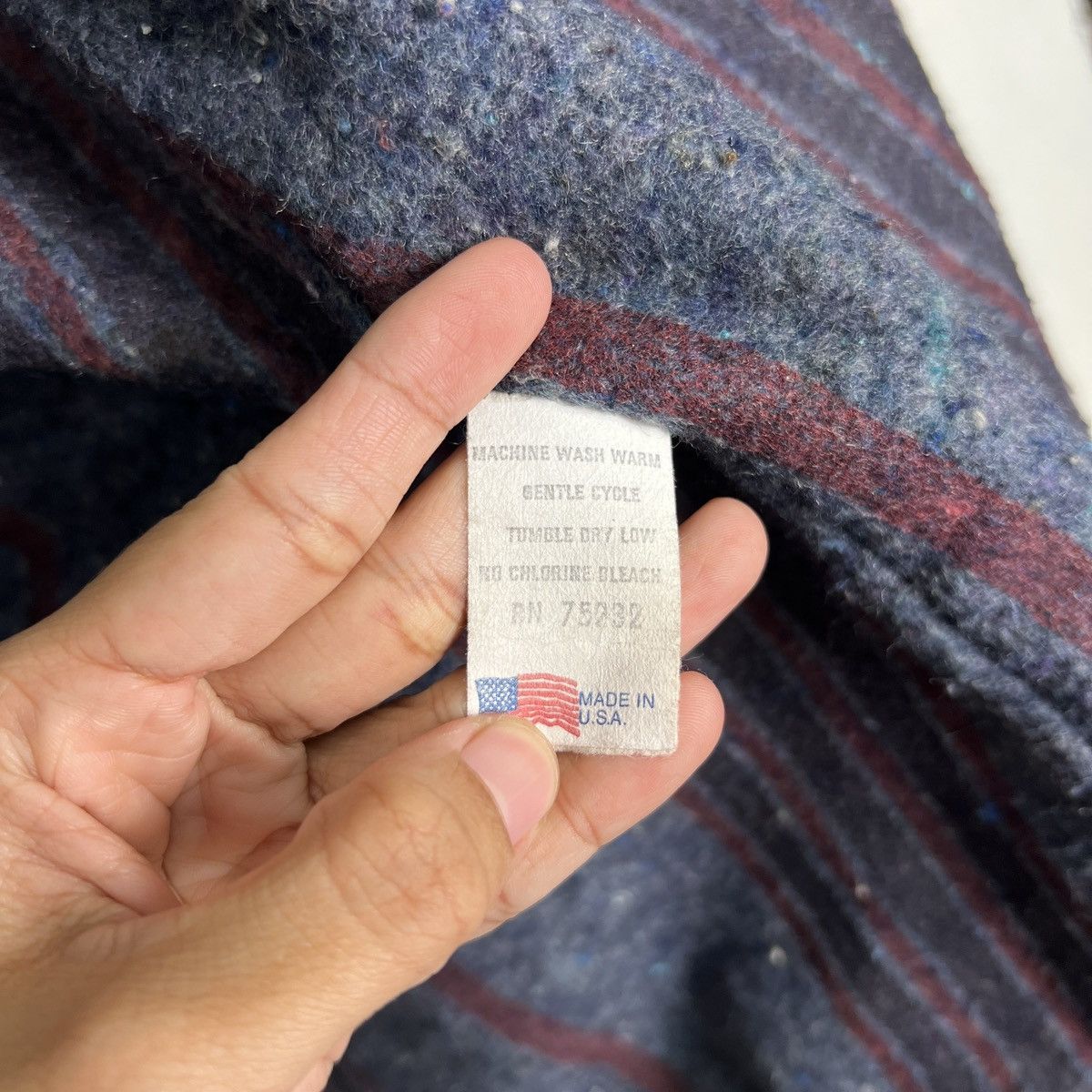Vintage 🔥 VINTAGE CARTERS WORKERS BLANKET JACKET MADE IN USA Size US M / EU 48-50 / 2 - 17 Thumbnail