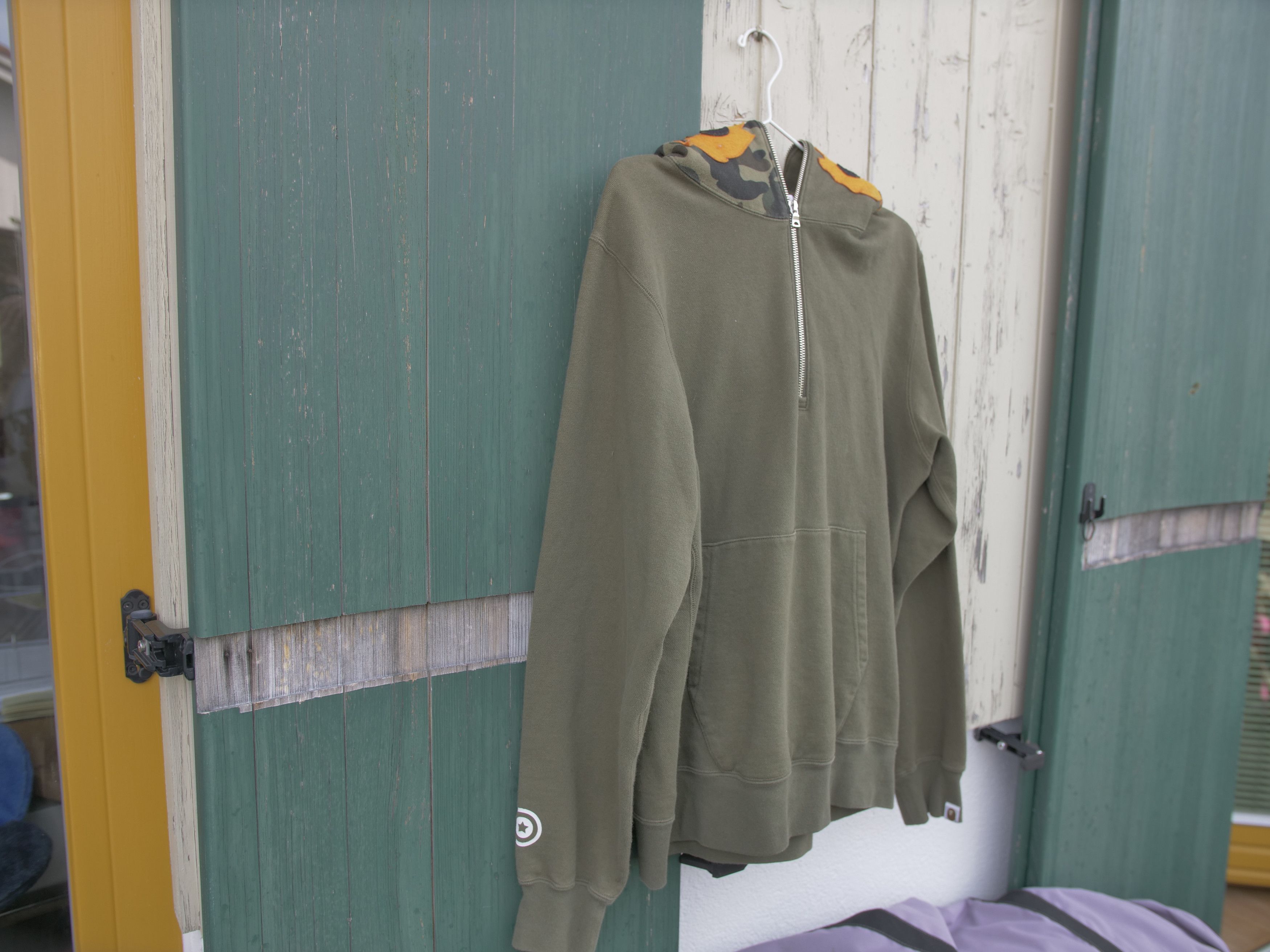 Bape 1st Camo Tiger Half Zip Hoodie Size US L / EU 52-54 / 3 - 1 Thumbnail
