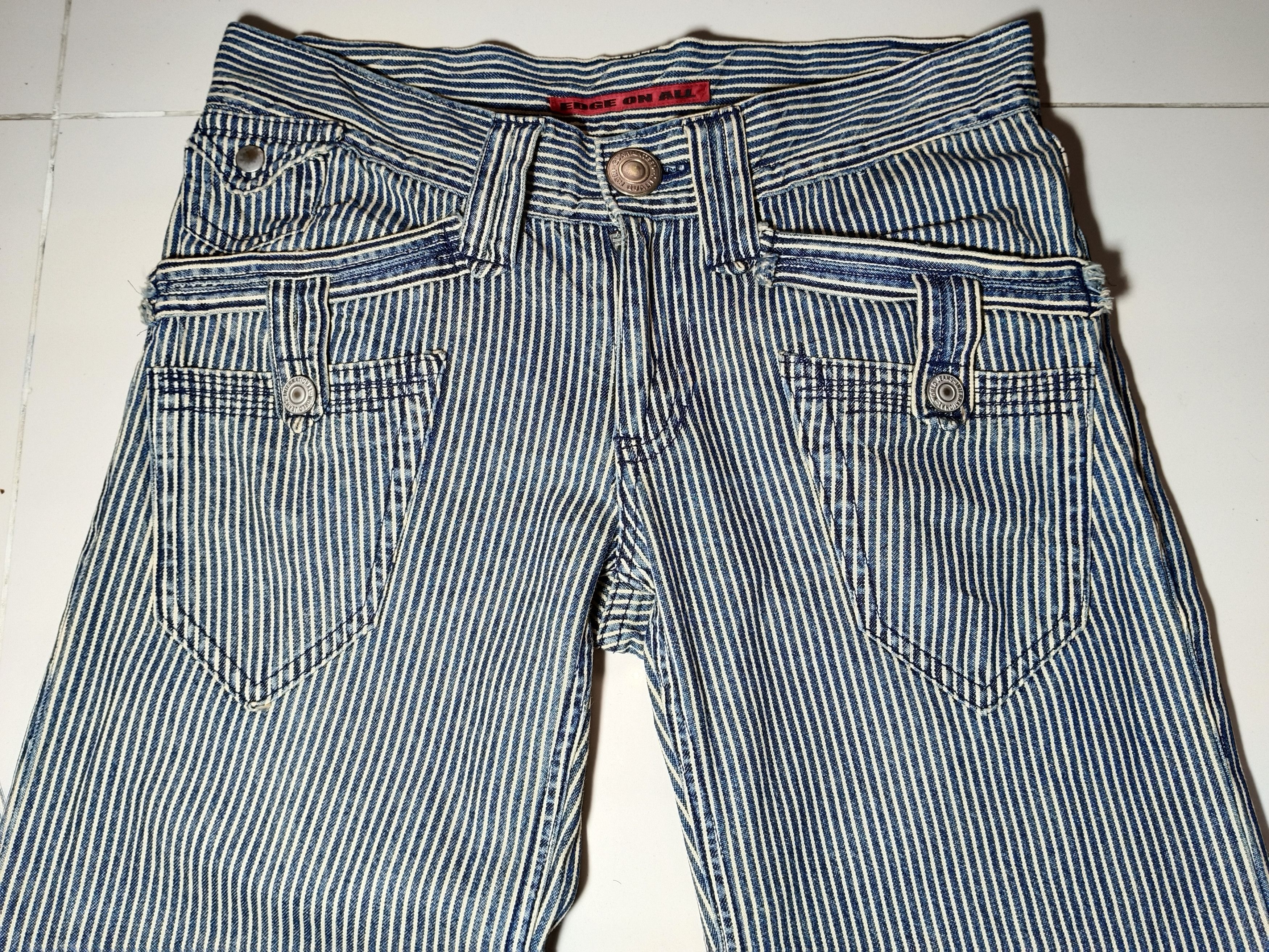14th Addiction × If Six Was Nine Flare Jean Edge On All Japan Denim Jeans bootcut Size US 30 / EU 46 - 4 Thumbnail