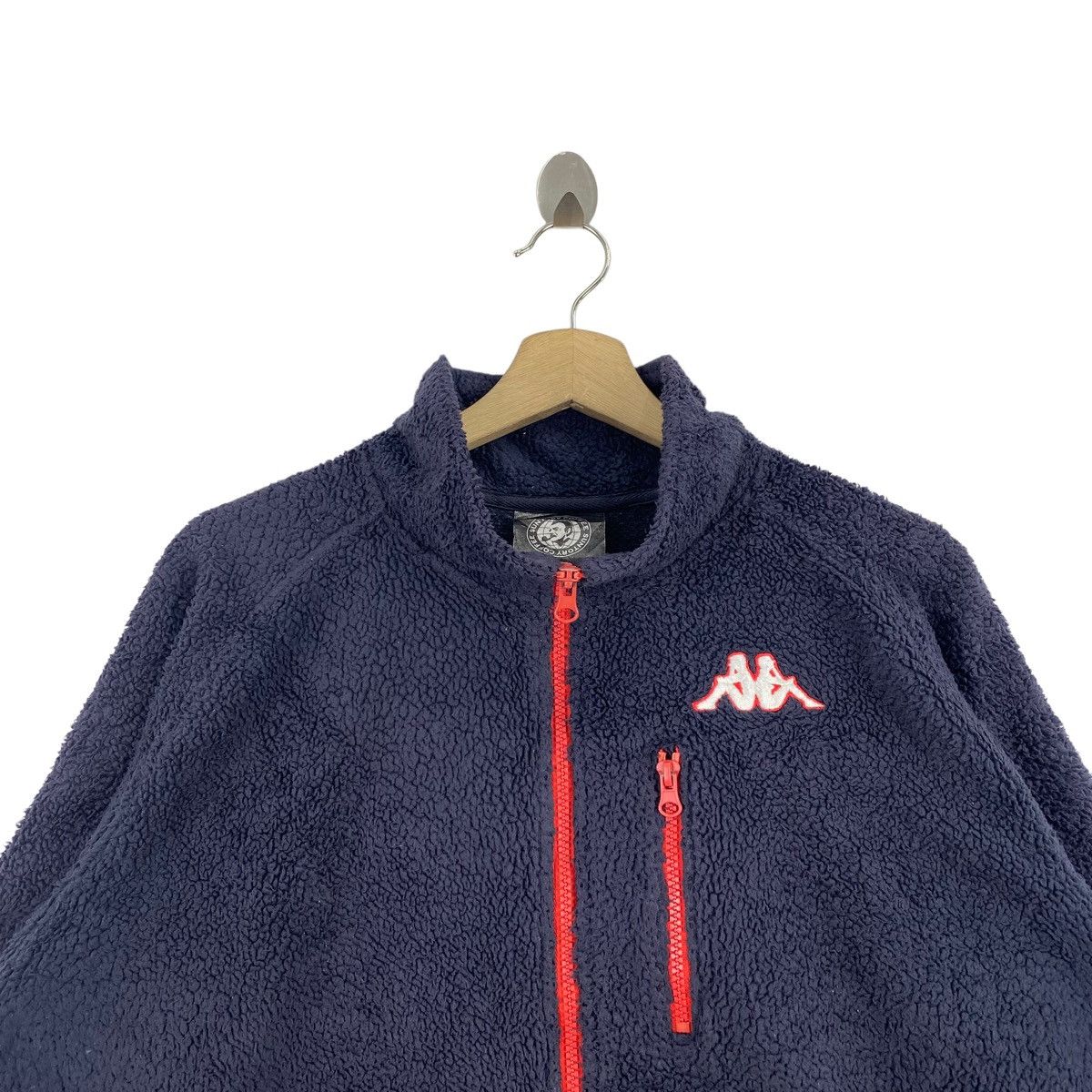Kappa SUNTORY COFFEE Boss Drinks x KAPPA Retro Sherpa Embroidered Size US XL / EU 56 / 4 - 2 Thumbnail