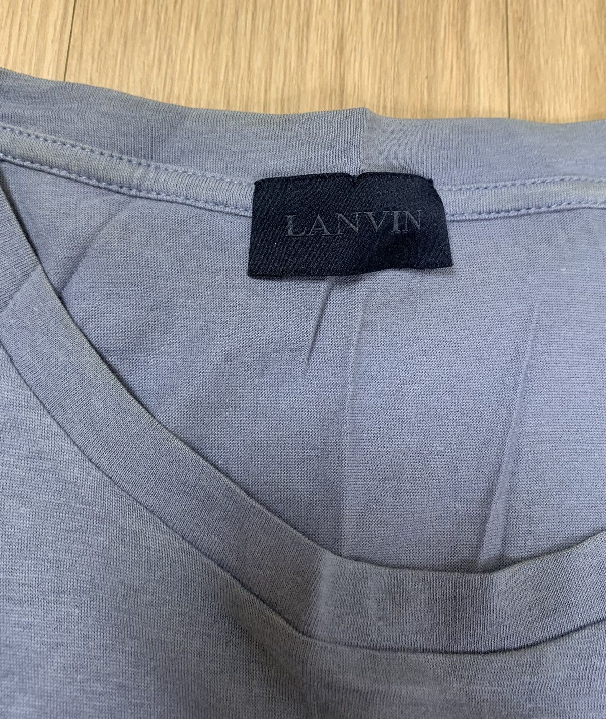 Lanvin Lanvin Sneaker Motif Embroidered T-Shirt Size US S / EU 44-46 / 1 - 2 Thumbnail