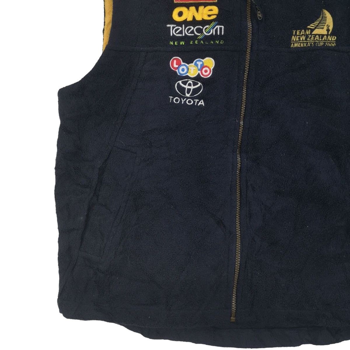 Canterbury of New Zealand 🔥Vintage New Zealand Steinlager Fleece Vest Jacket Size US M / EU 48-50 / 2 - 4 Thumbnail
