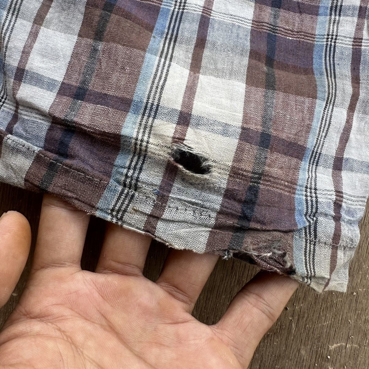 Antigua ANTGAUGE MADE IN JAPAN TROUSER CHECK PLAID PUNK PANTS SIZE S Size US 28 / EU 44 - 15 Thumbnail