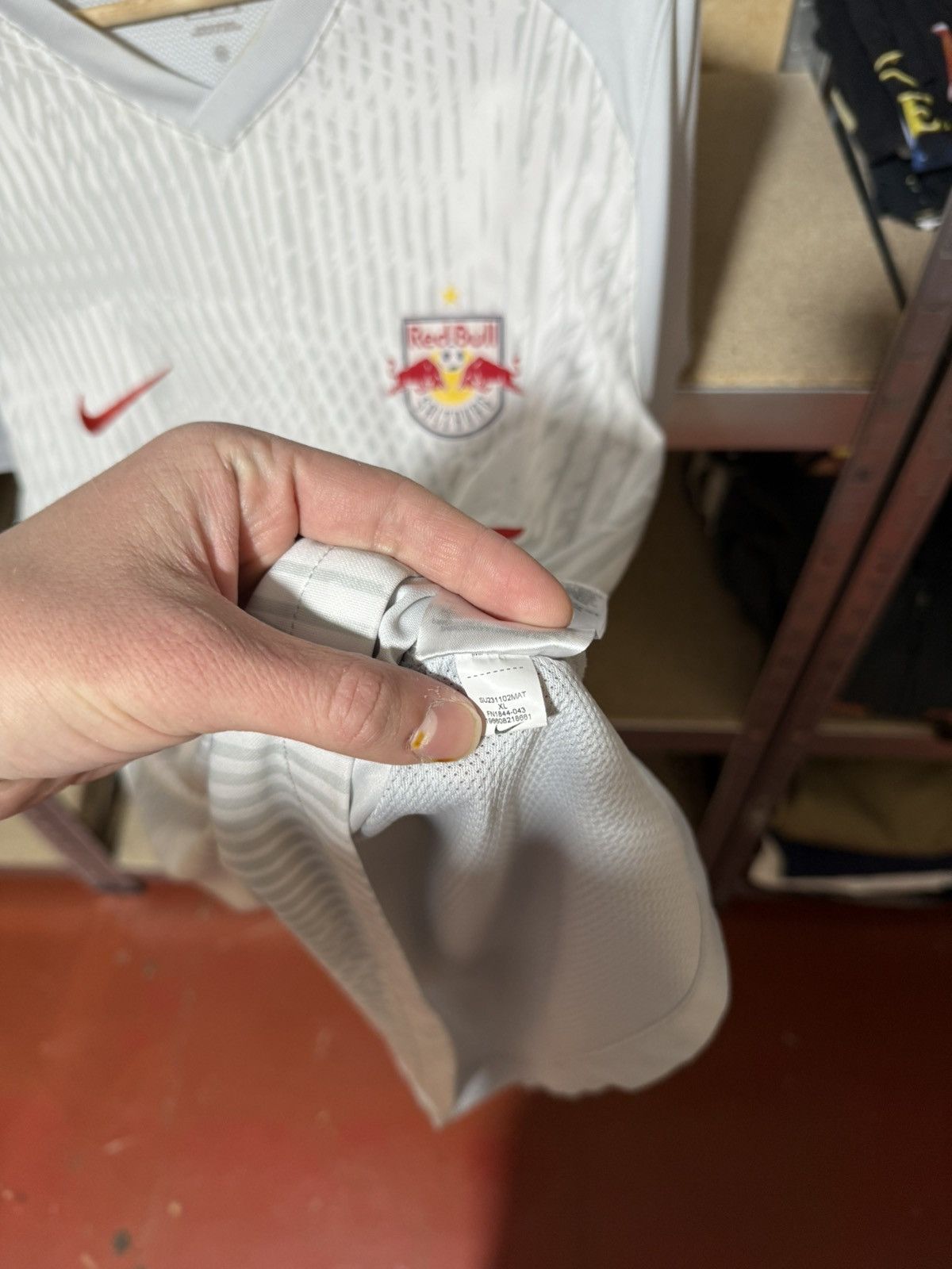 Nike × Vintage Nike Red Bull Salzburg 2023 2024 Home Football Soccer Jersey Size US XL / EU 56 / 4 - 9 Thumbnail