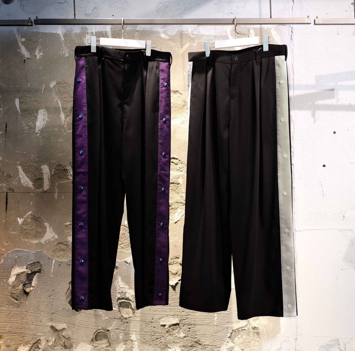 SHAREEF × STUDIOUS 17SS Stripe Wide Pants Size US 31 - 11 Thumbnail