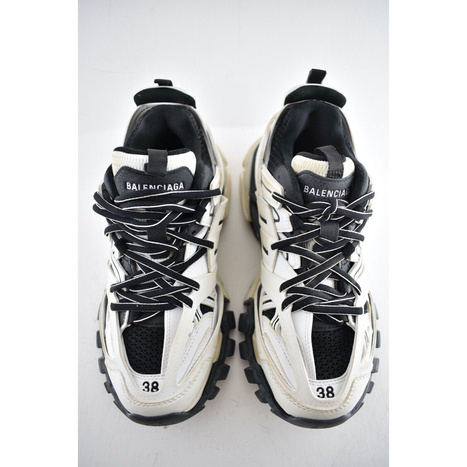 Balenciaga Track Sneaker Distress Worn Out Platform Flat Trainer 38 Size US 8 / IT 38 - 4 Thumbnail